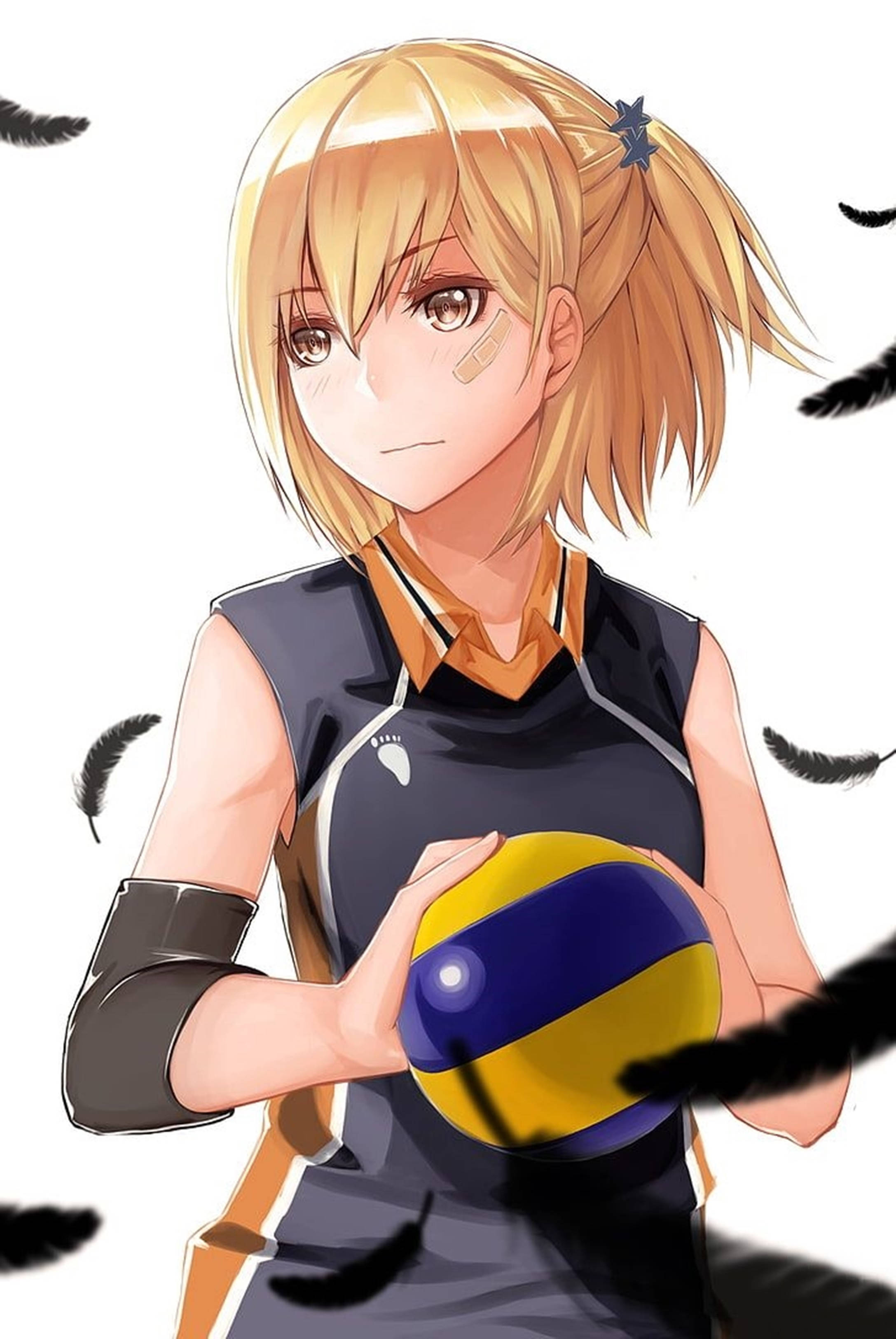 Haikyuu 4K Hitoka Yachi Ταπετσαρία