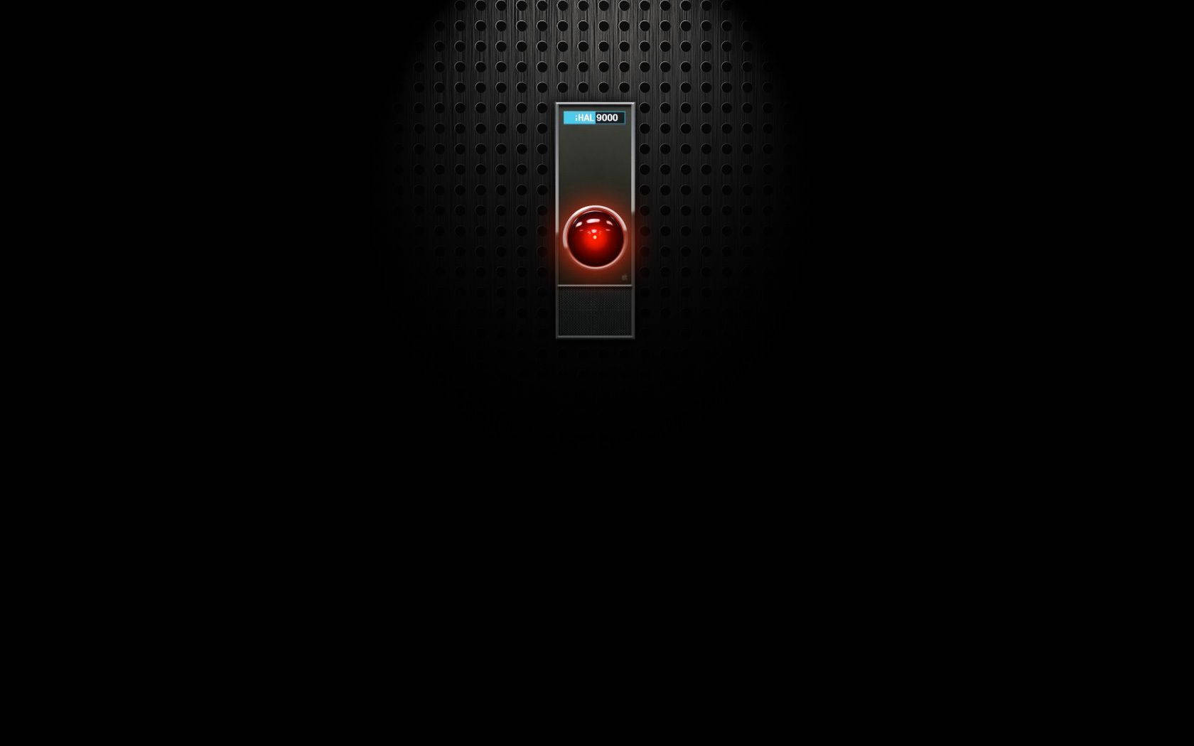 Hal 9000 Μαύρο Βινιέτα Ταπετσαρία