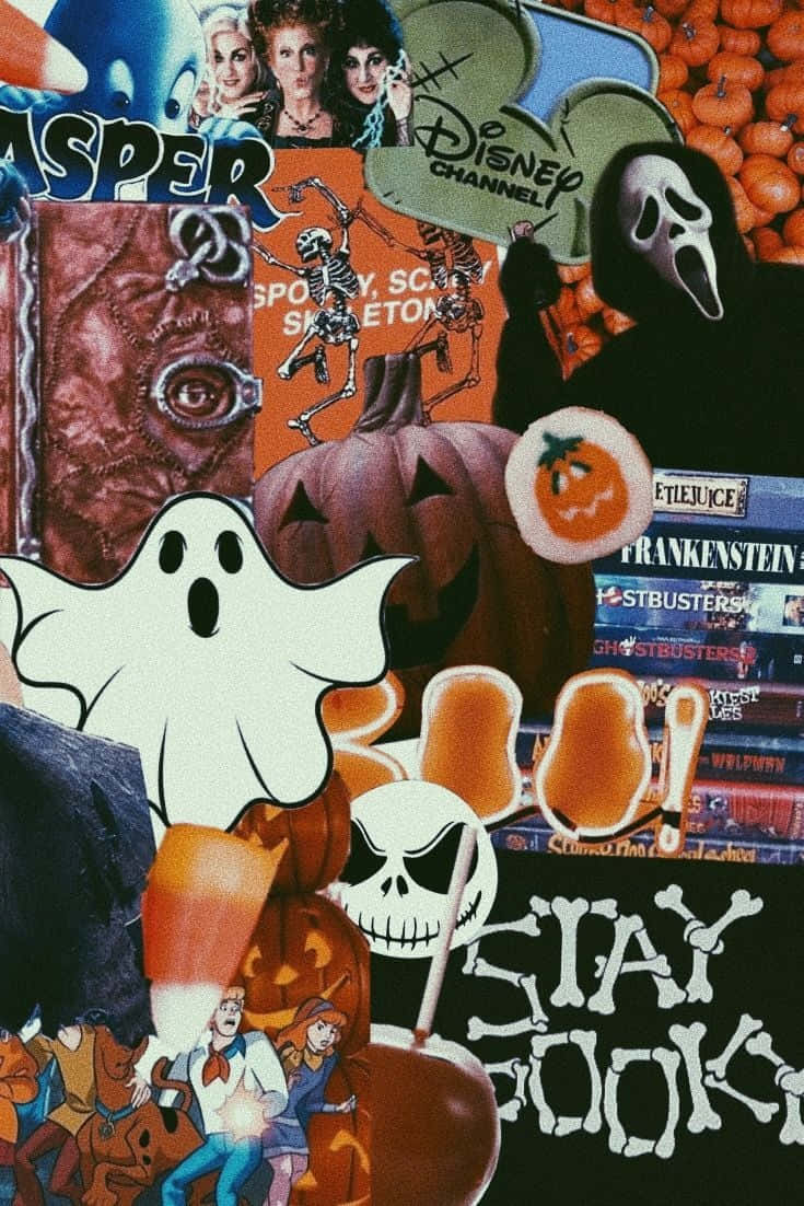 Ανατριχιαστική Αισθητική Halloween Ταπετσαρία