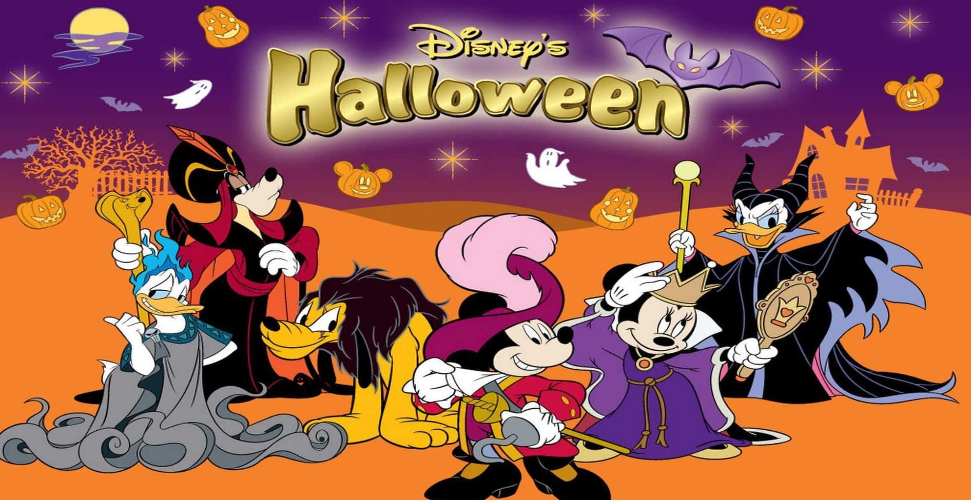 Απόκοσμη Νύχτα Halloween της Disney Ταπετσαρία