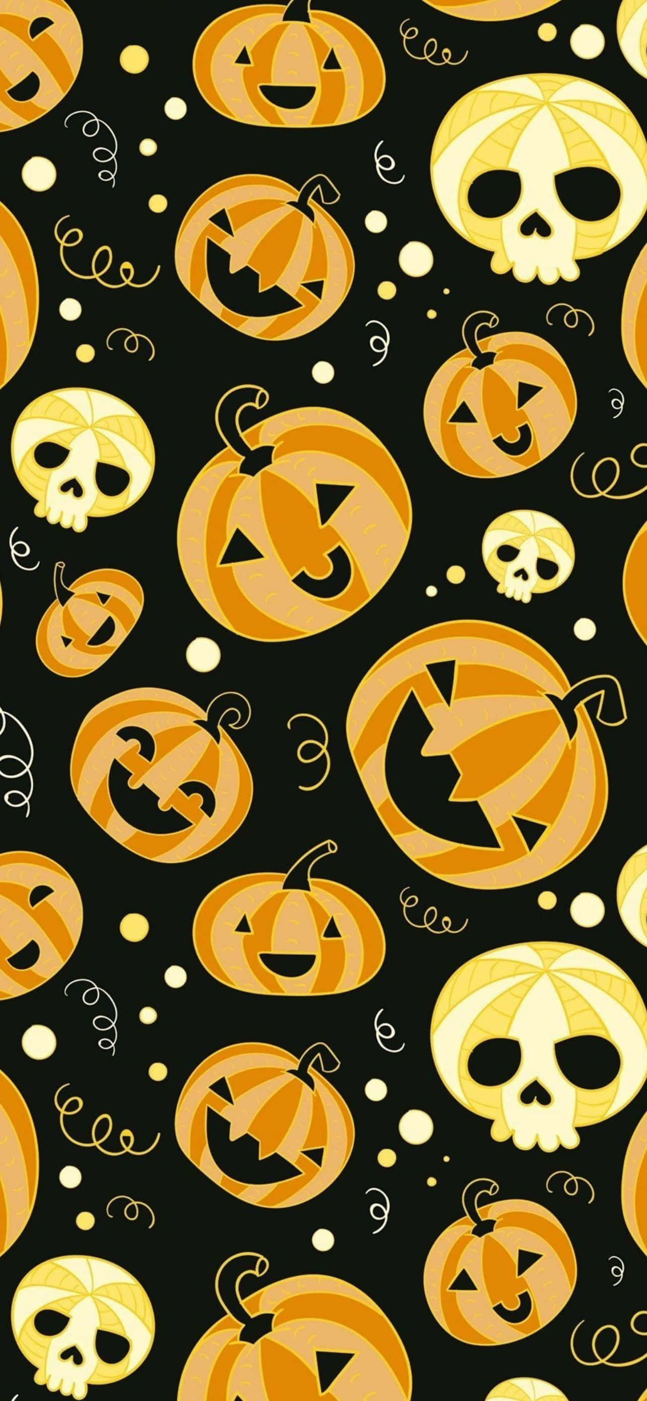 Απολαύστε το ζωηρό πνεύμα του Halloween με ένα iPhone Ταπετσαρία