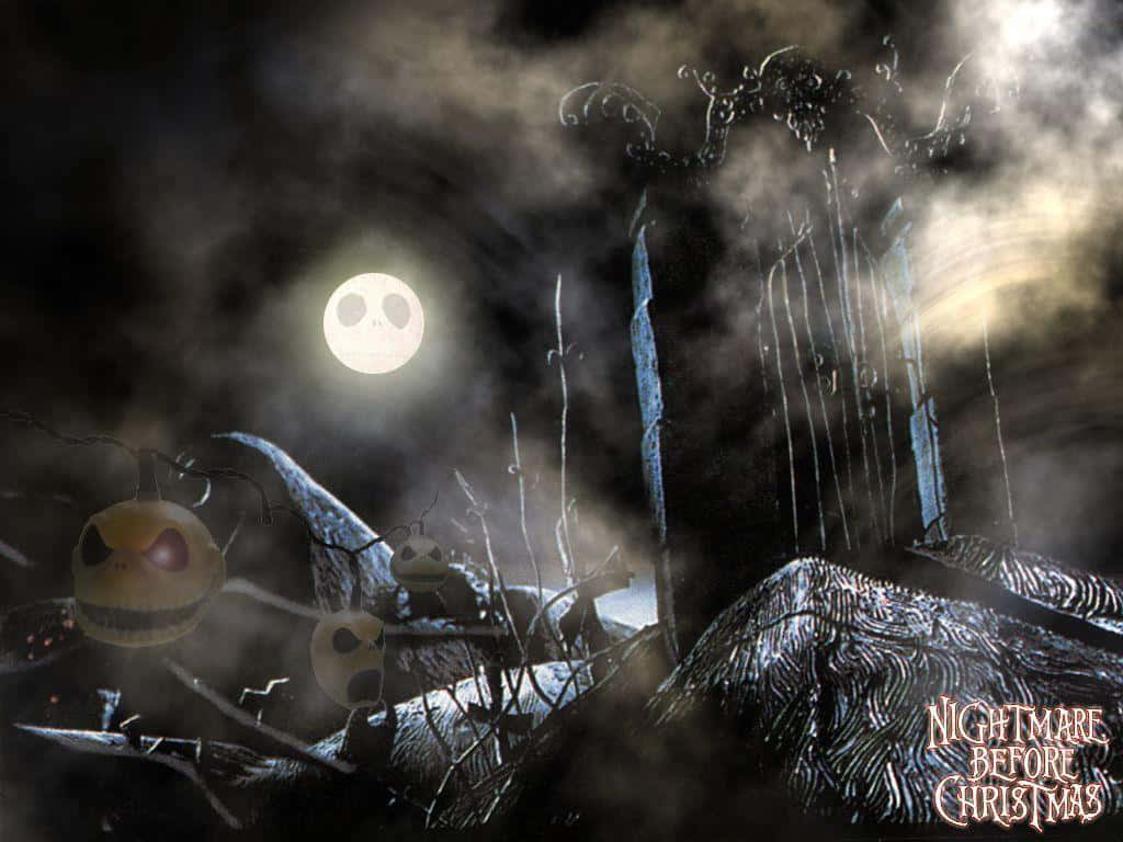 Γιορτάστε το Halloween με τον Jack Skellington από το "The Nightmare Before Christmas" Ταπετσαρία