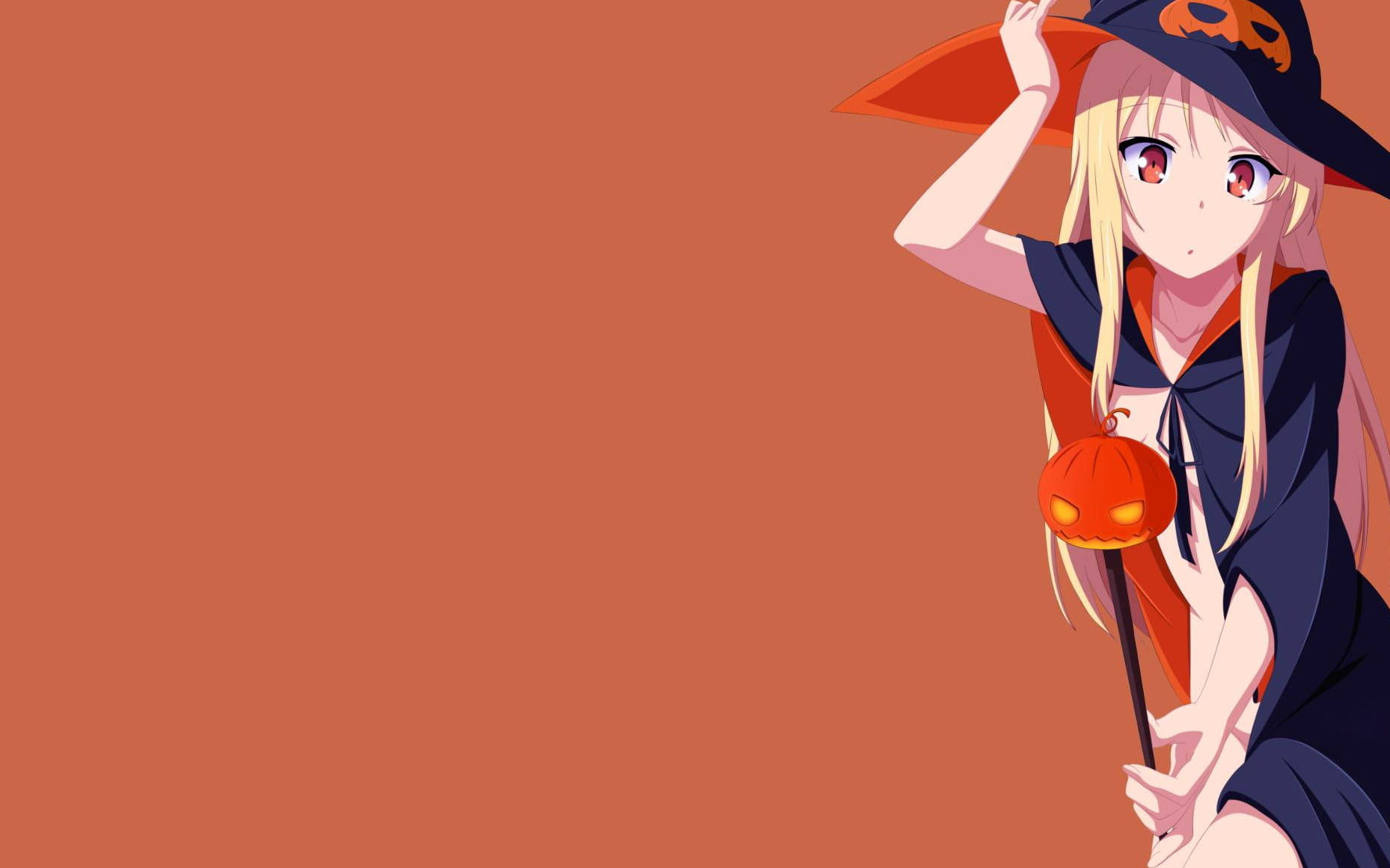 Χαριτωμένη Halloween τέχνη Mashiro Shiina Ταπετσαρία