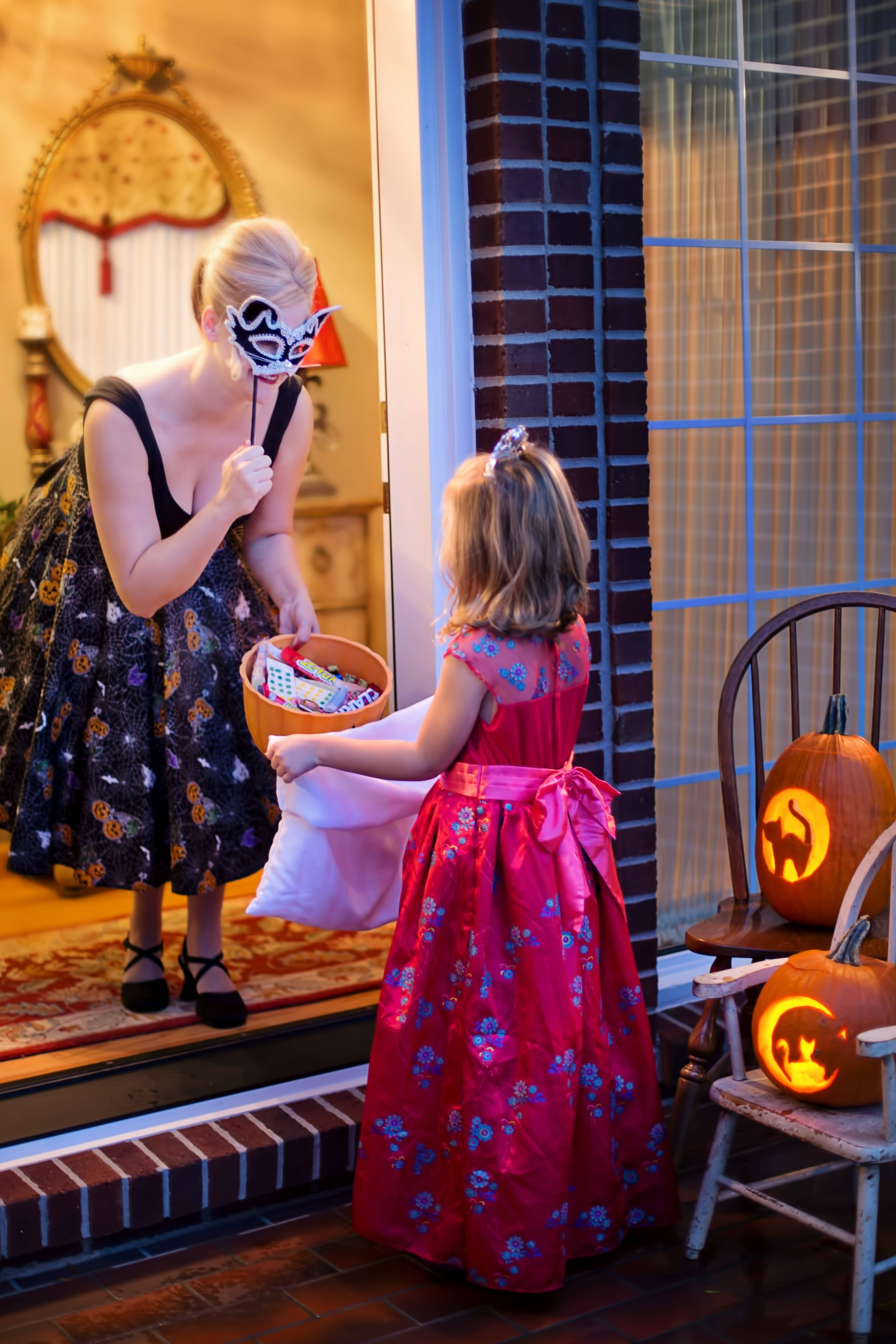 Χαριτωμένο Halloween με κόλπο ή κέρασμα Ταπετσαρία