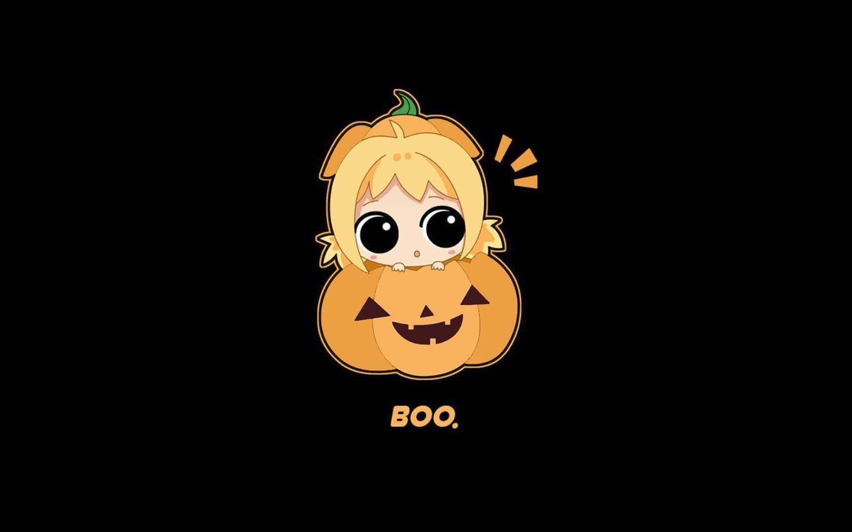 Γιορτάστε το Halloween με αυτό το χαριτωμένο! Ταπετσαρία