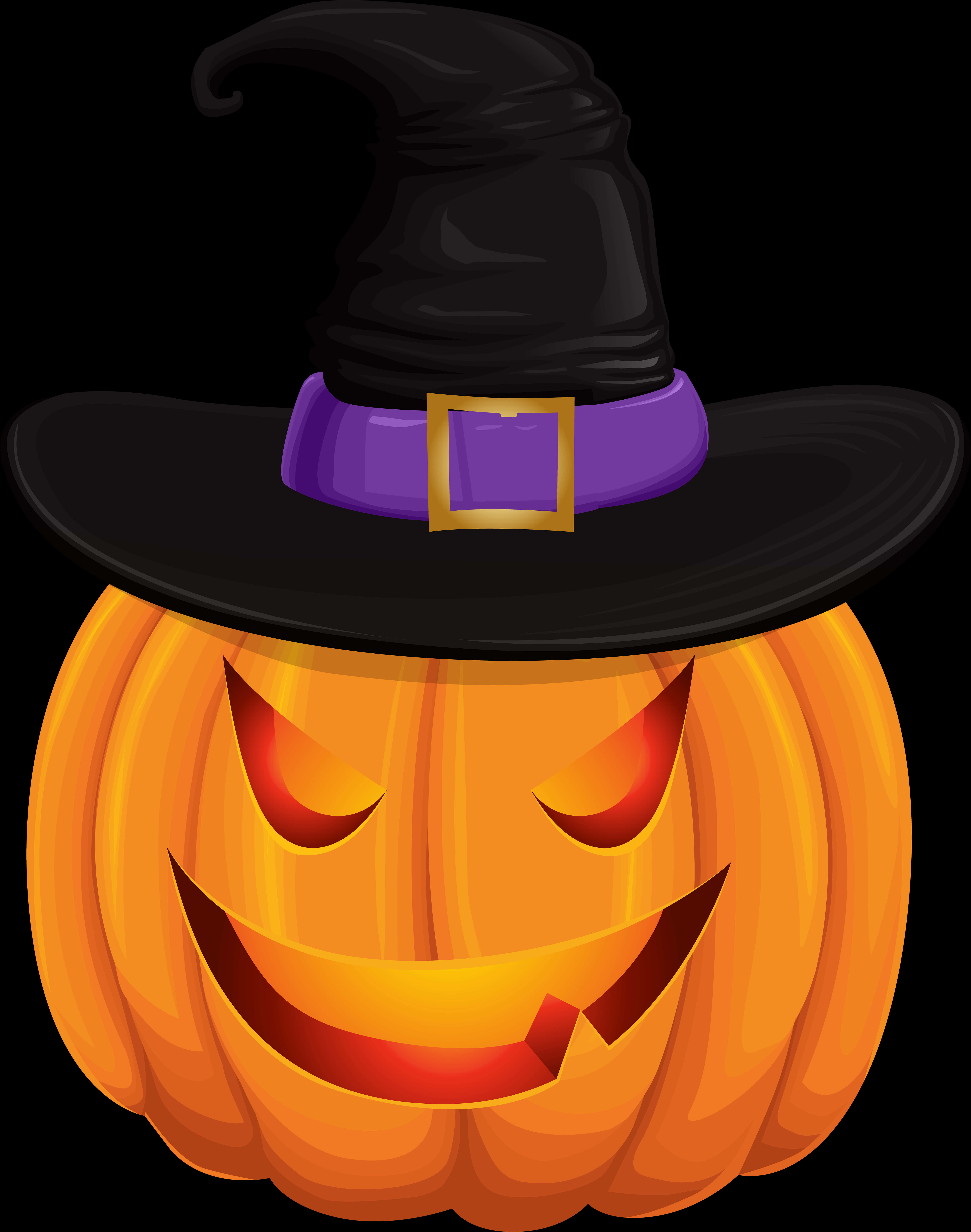 Καπέλο Μάγισσας με Κολοκύθα του Halloween Ταπετσαρία