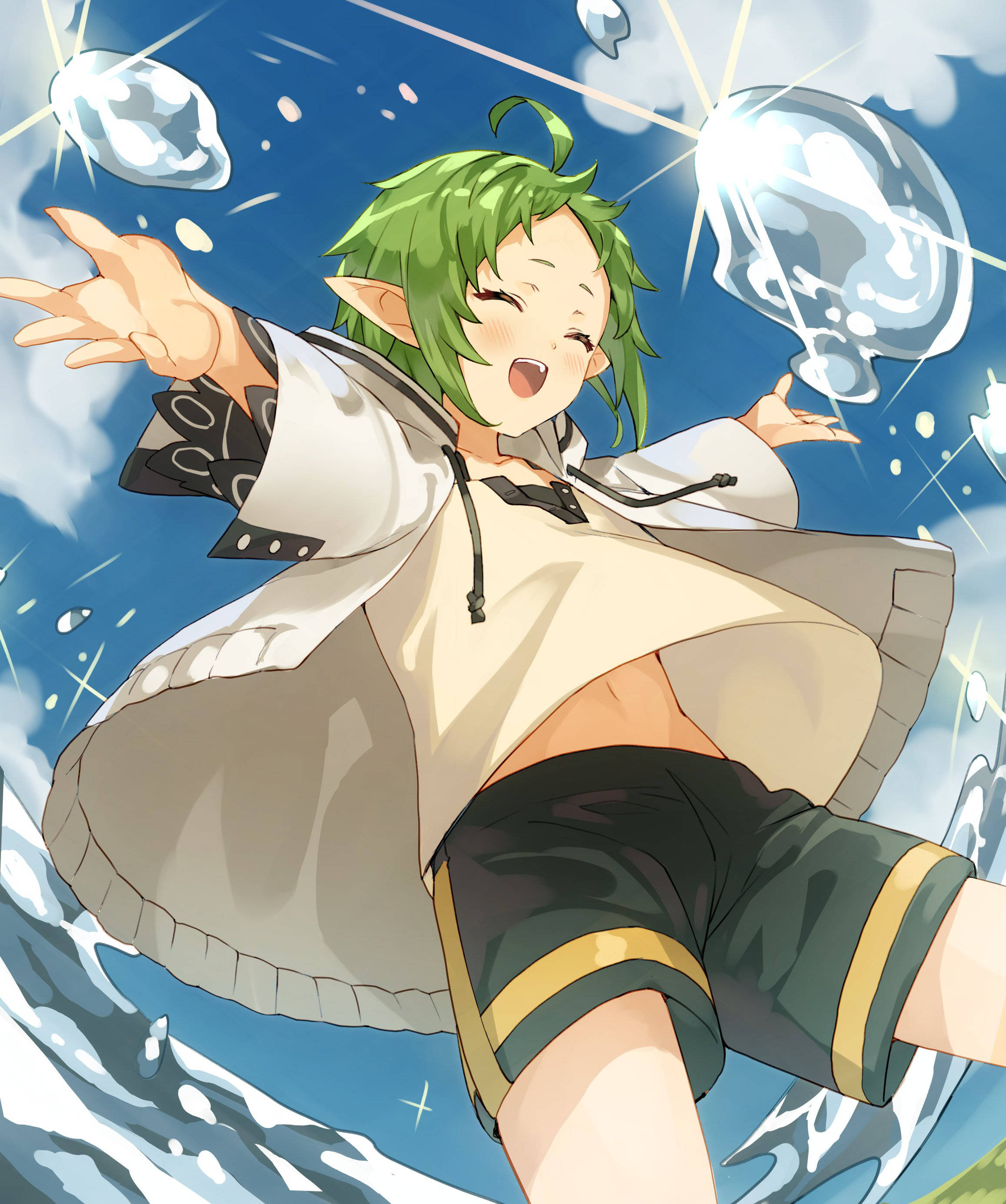 Happy Sylphiette Mushoku Tensei Ταπετσαρία