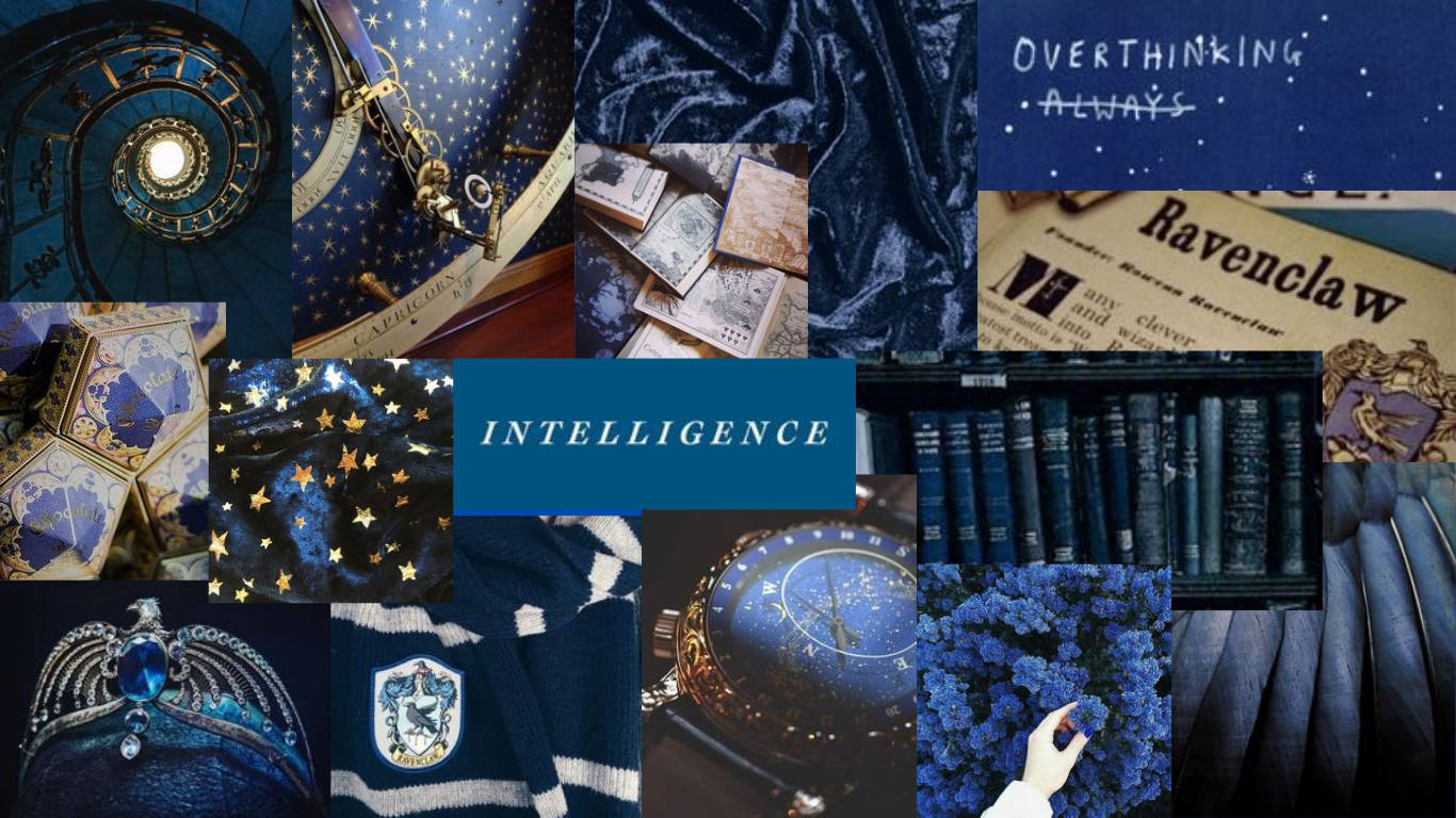 Harry Potter Αισθητικό Κολάζ Ράβενκλοου Ταπετσαρία