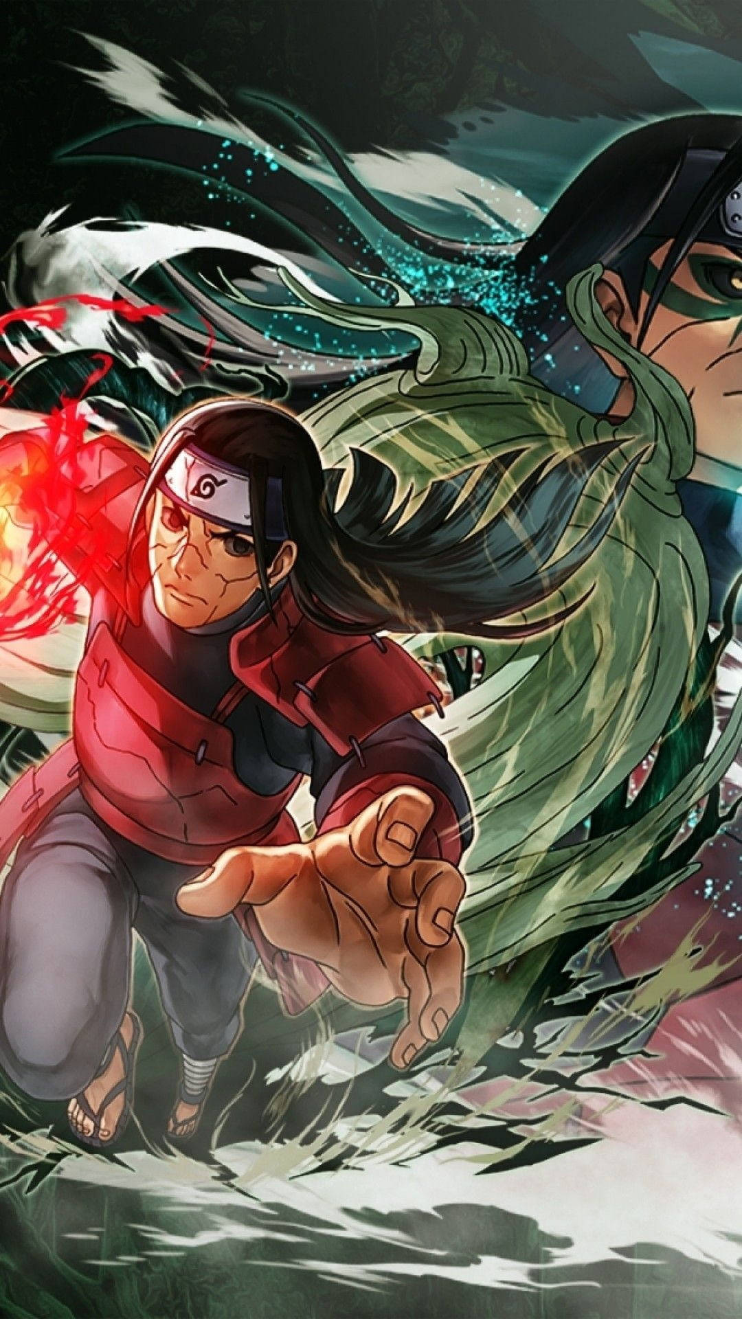 Hashirama Senju και Μακριά Μαλλιά Ταπετσαρία