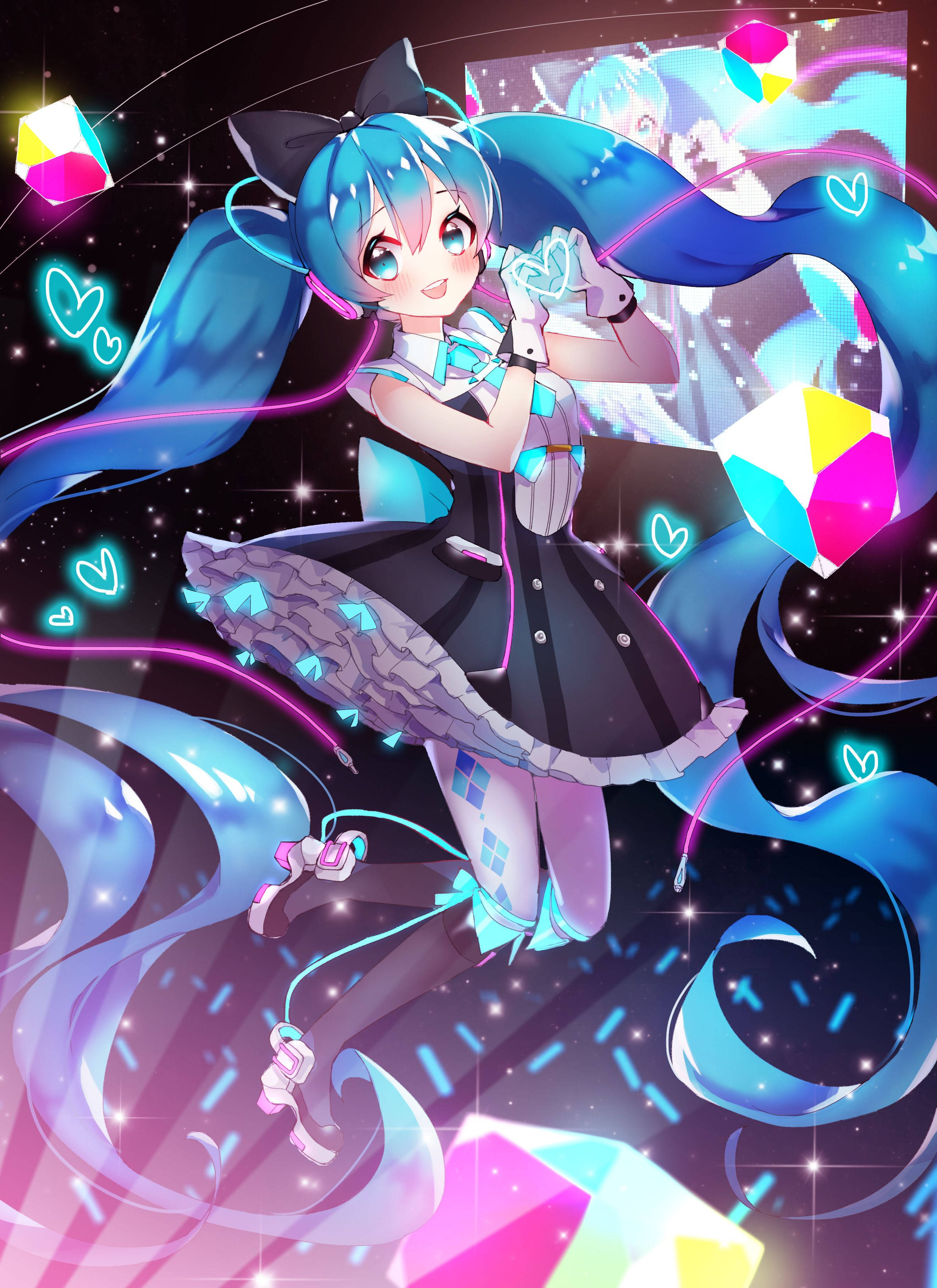 Hatsune Miku Μαγεύει τους Θαυμαστές με την Ομορφιά της Ταπετσαρία