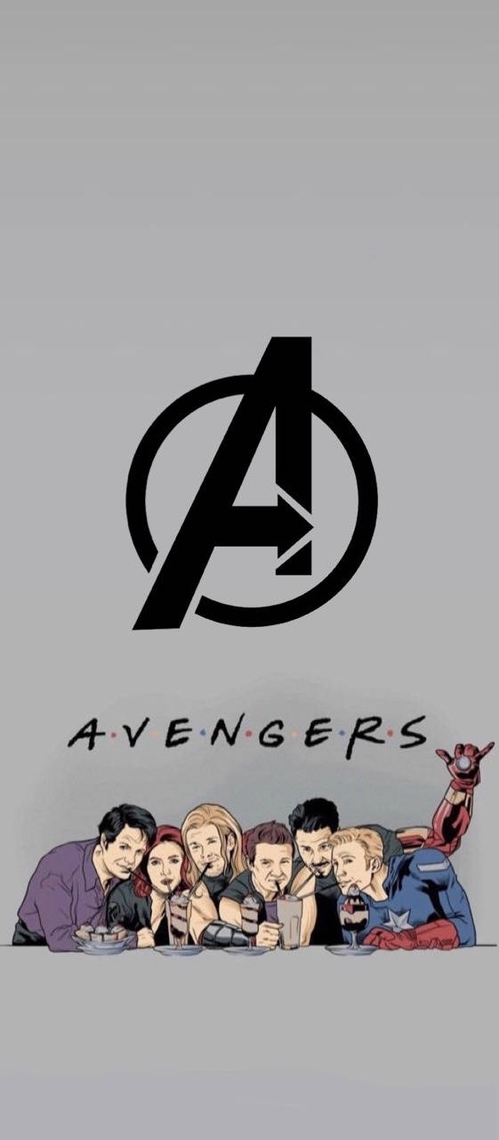 Θέμα Hawkeye Friends Ταπετσαρία