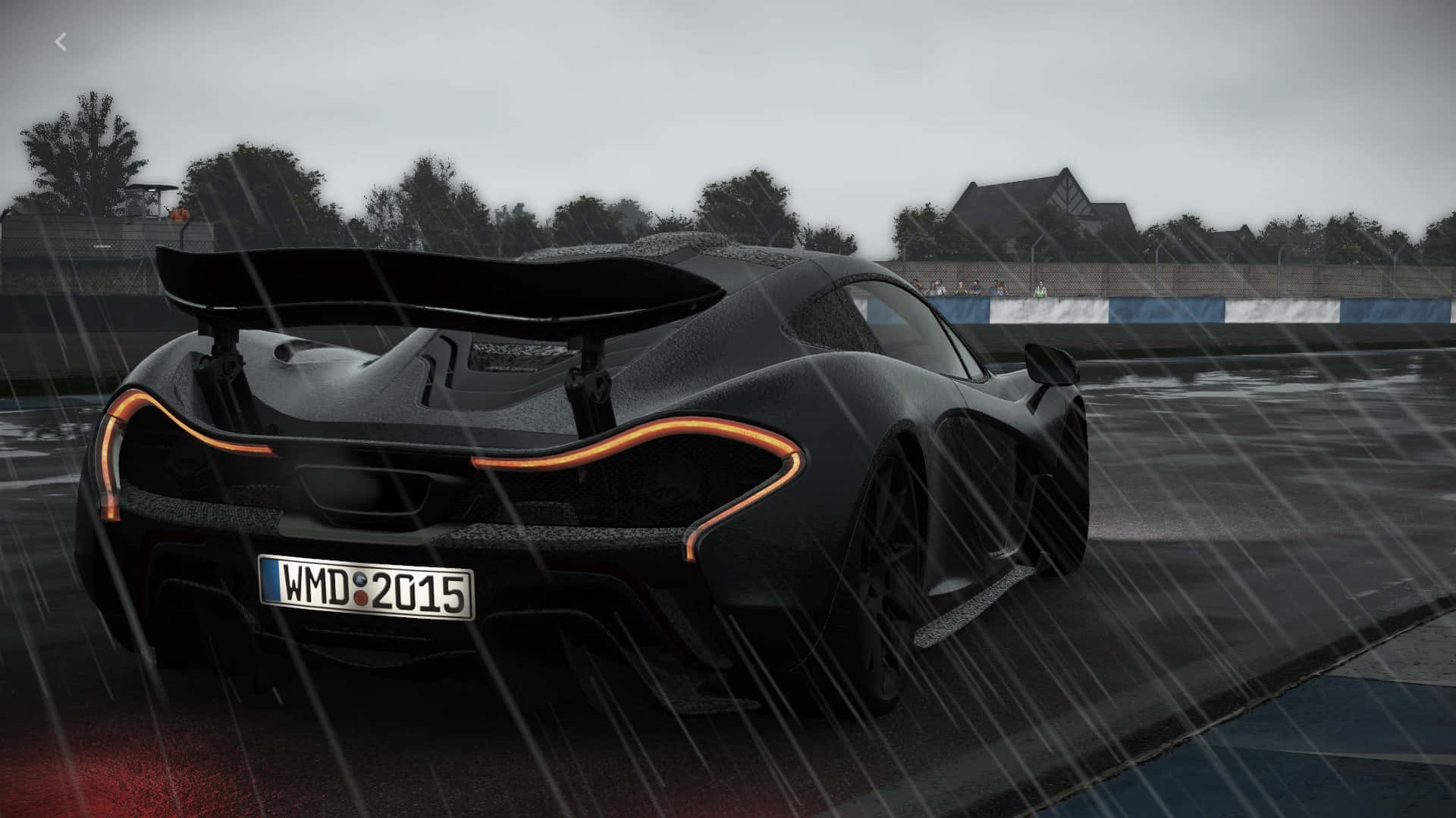 Φόντο HD Project Cars Βροχή McLaren P1 Ταπετσαρία
