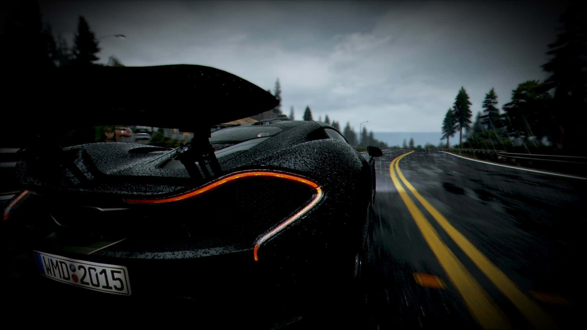 HD Project Cars McLaren P1 Δρόμος Φόντο Ταπετσαρία