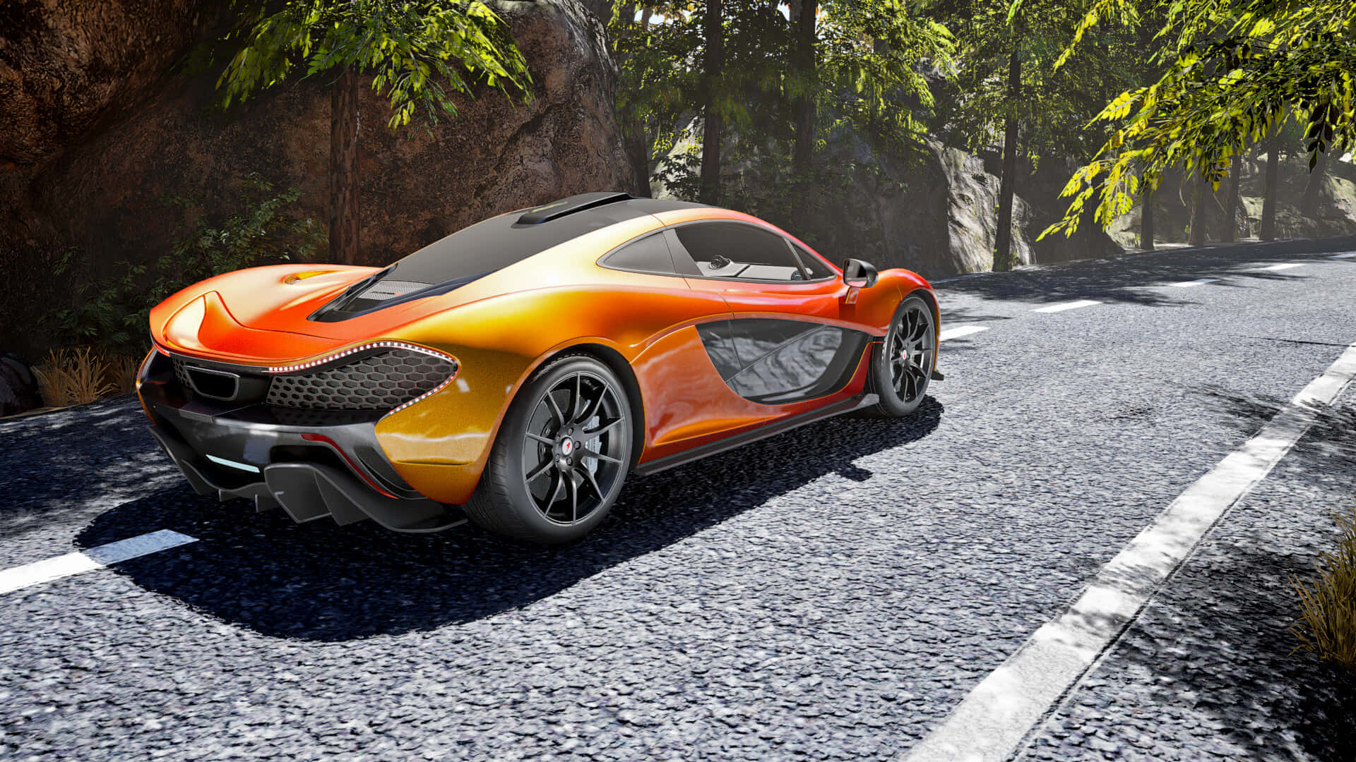 HD Project Cars McLaren P1 Φόντο Ταπετσαρία