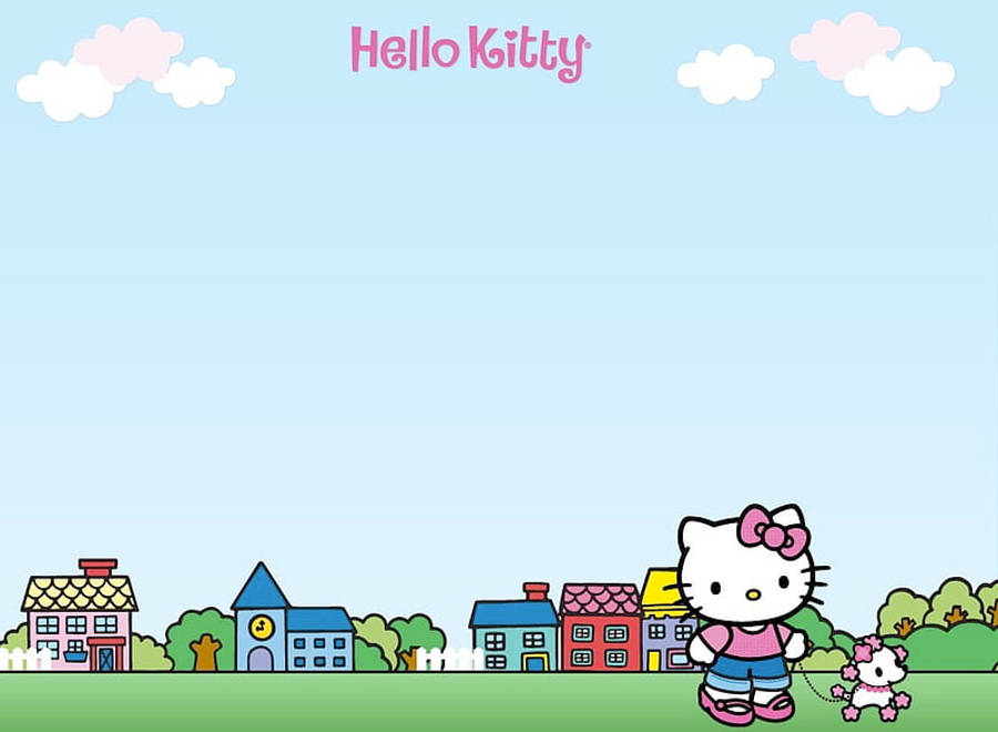 Αισθητική Βόλτα της Hello Kitty Ταπετσαρία