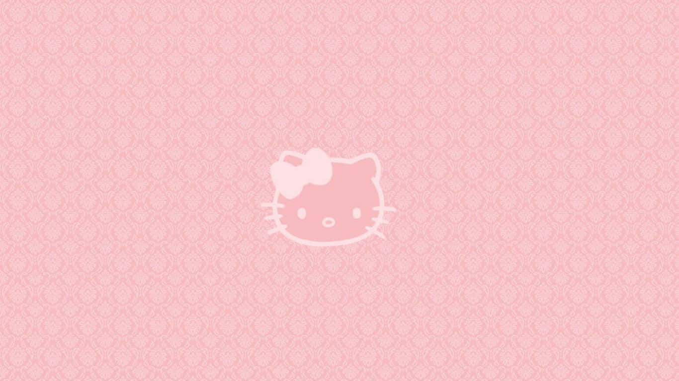 Hello Kitty Grunge Ροζ Αισθητικής Laptop Ταπετσαρία