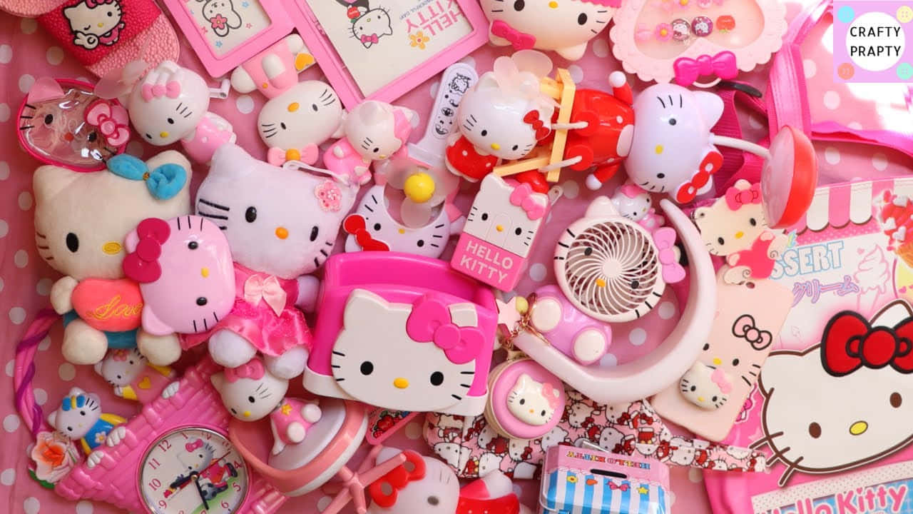 Γιορτάστε με την Hello Kitty! Ταπετσαρία