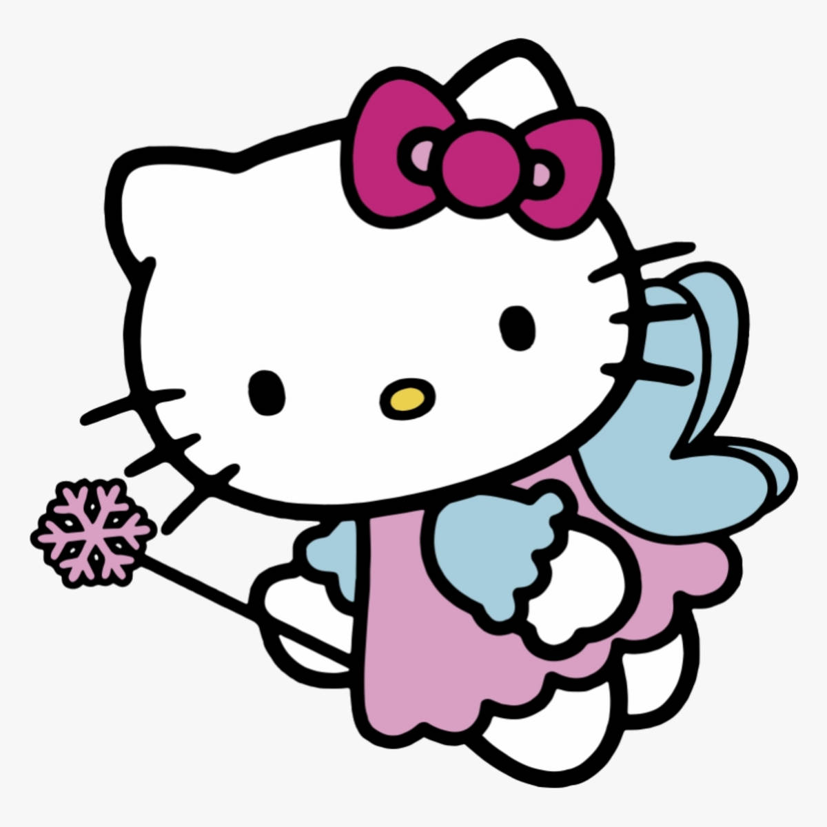 Hello Kitty PFP Μαγικό Ραβδί — Hello kitty GIF Ταπετσαρία