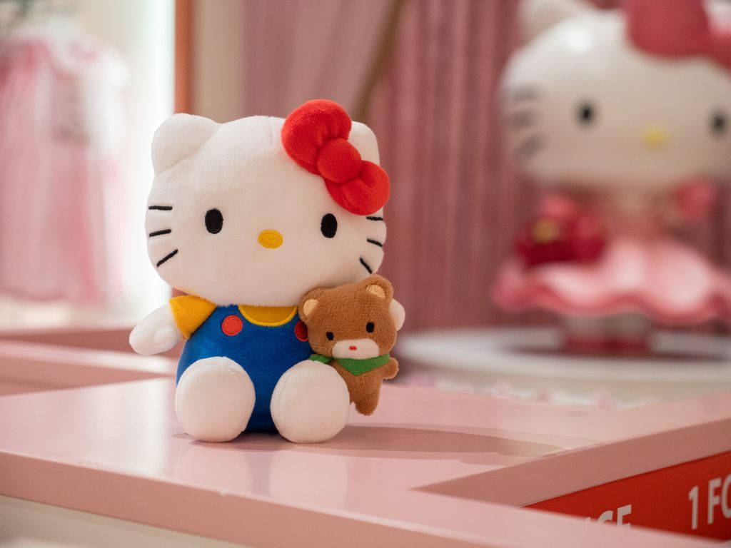 Αφράτο Κινούμενο Σχέδιο Hello Kitty PFP Ταπετσαρία