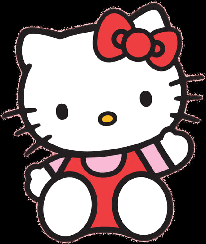 Hello Kitty Κλασική Πόζα Ταπετσαρία