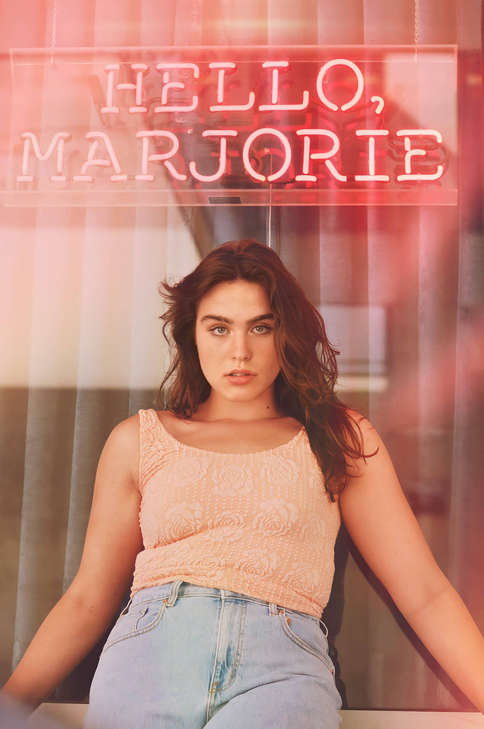 Hello Marjorie Neon Ταμπέλα iPhone Ταπετσαρία