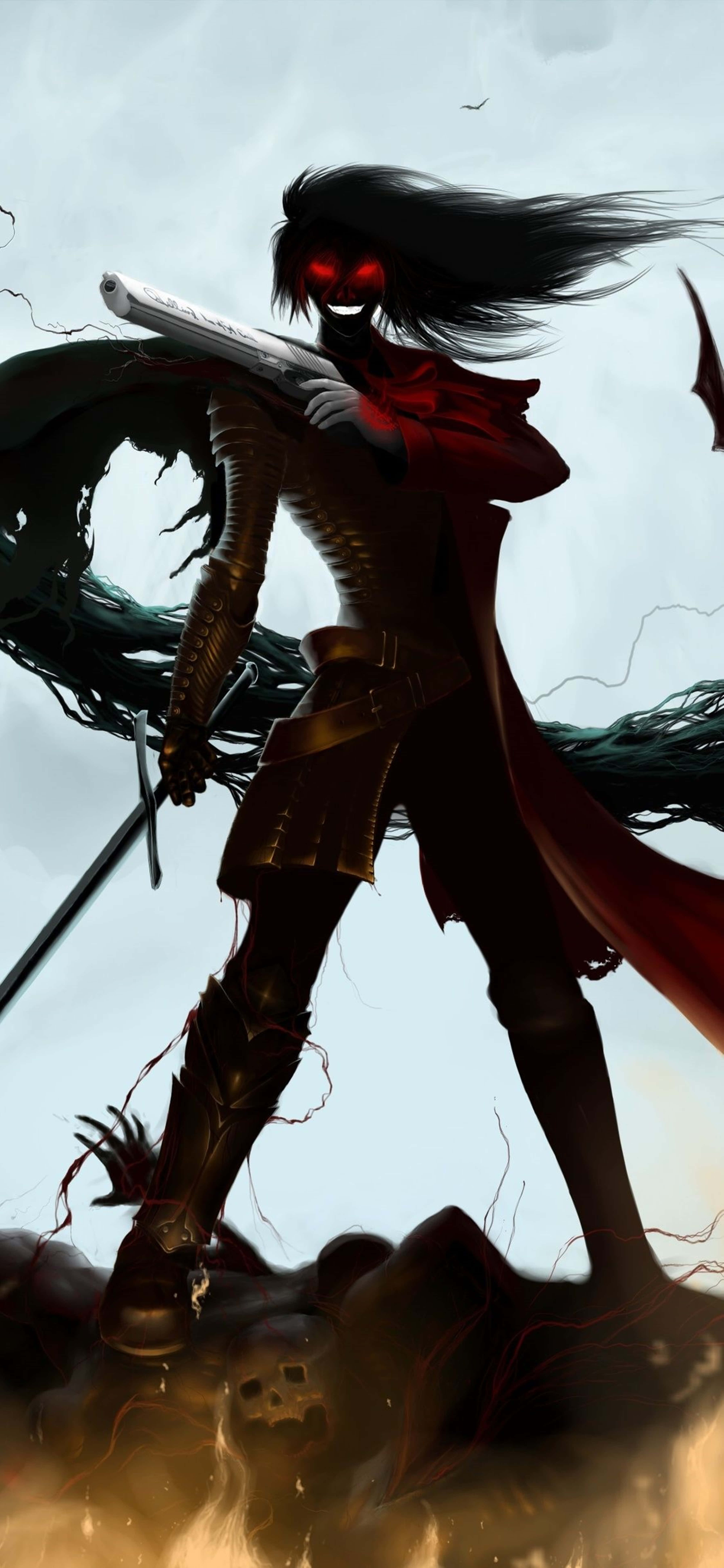 Hellsing Ultimate: Έντονη αναμέτρηση σε ανάλυση 4K Ταπετσαρία