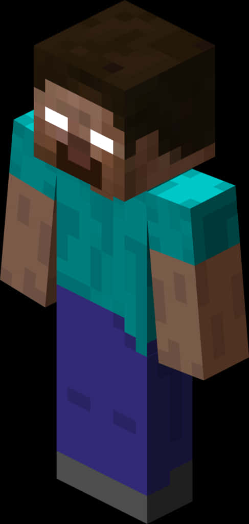Απόδοση Χαρακτήρα Herobrine από το Minecraft Ταπετσαρία