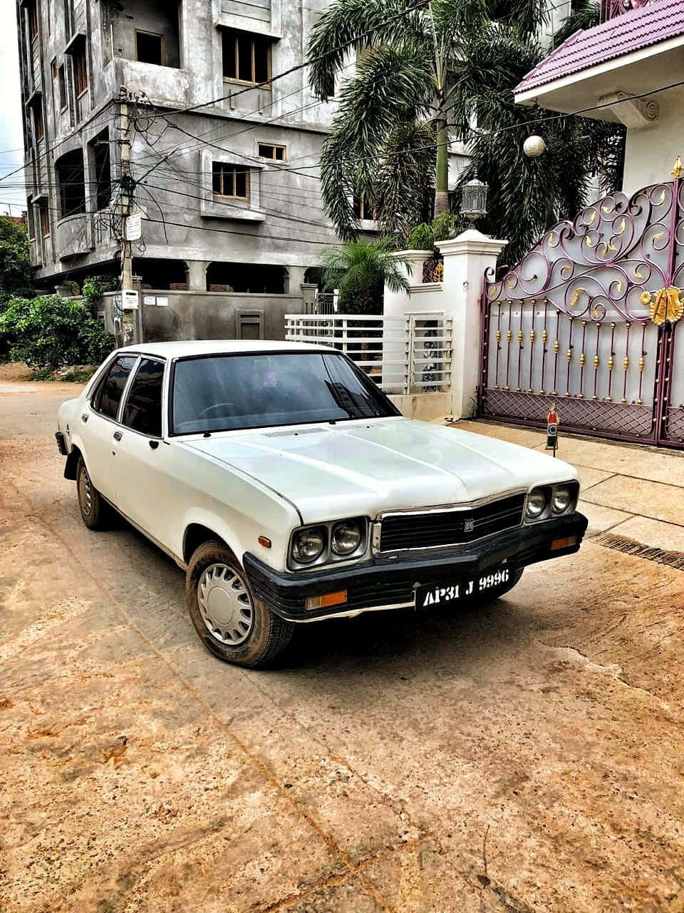 Κλασικό Αυτοκίνητο Hindustan Motors Ambassador Ταπετσαρία