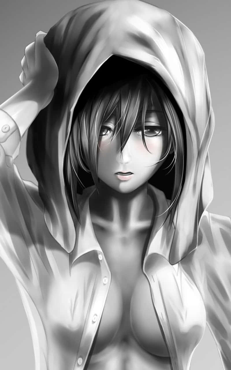 Hot Anime Mikasa Σχέδιο με Πετσέτα Ταπετσαρία