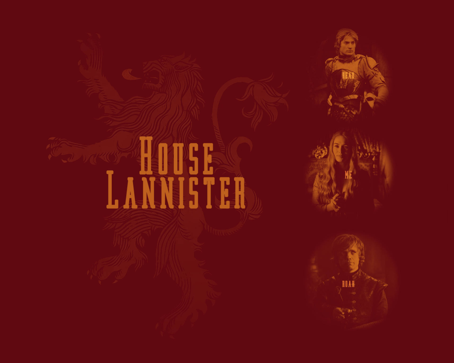 House Lannister Tyrion Cersei Jaime Ταπετσαρία