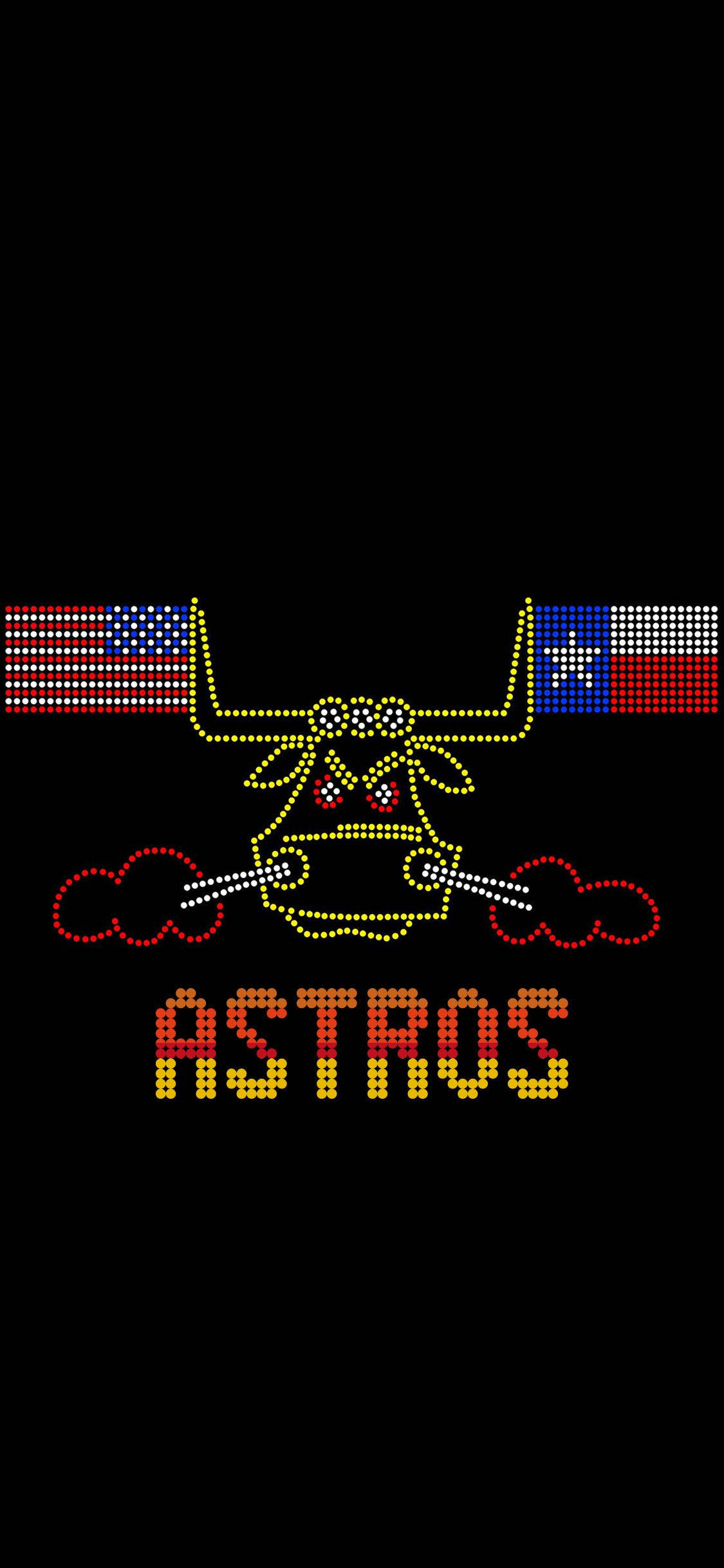Houston Astros Στυλιζαρισμένος Ταύρος του Τέξας Ταπετσαρία