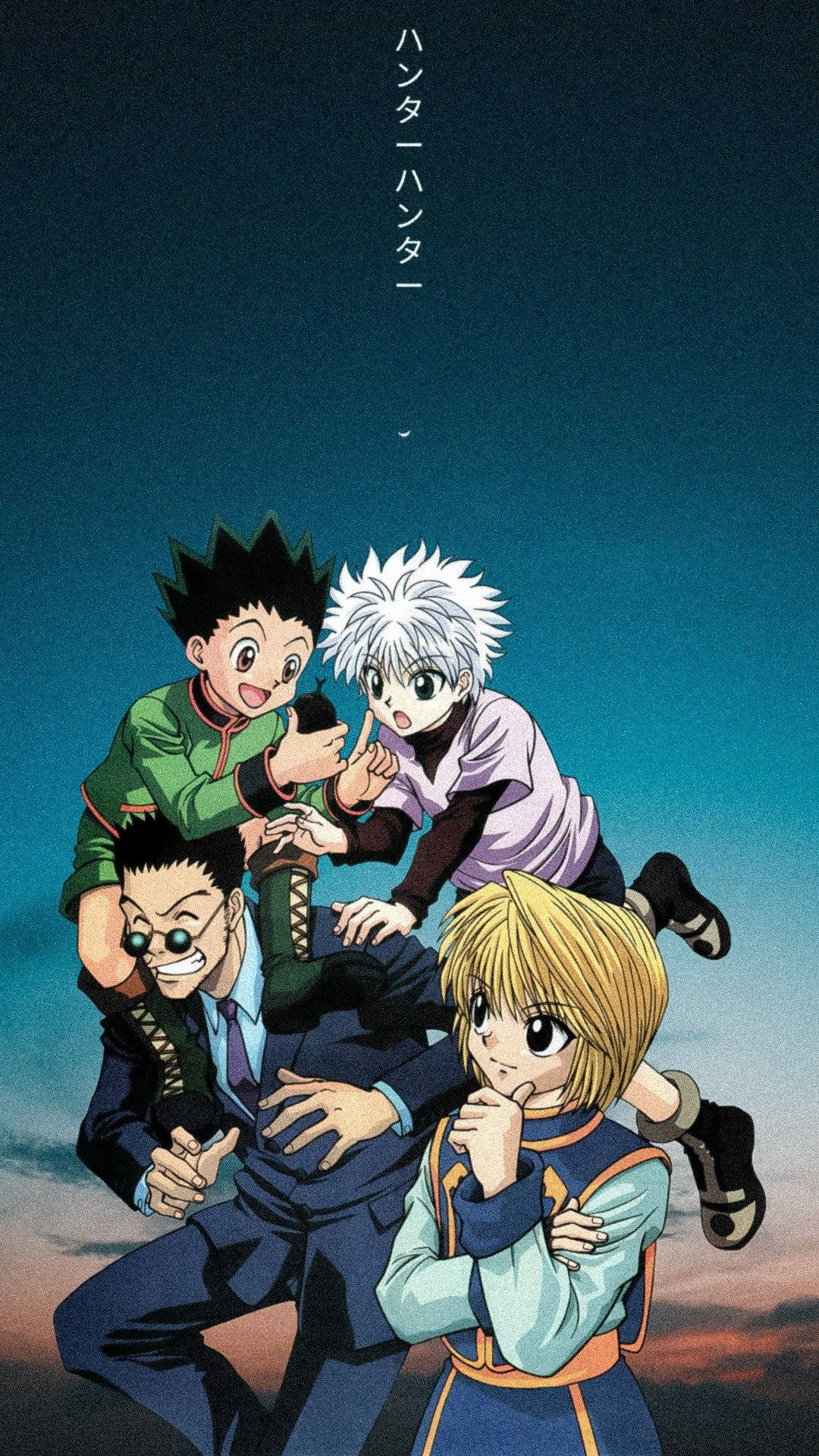 Καστ του Hunter X Hunter για iPhone Ταπετσαρία