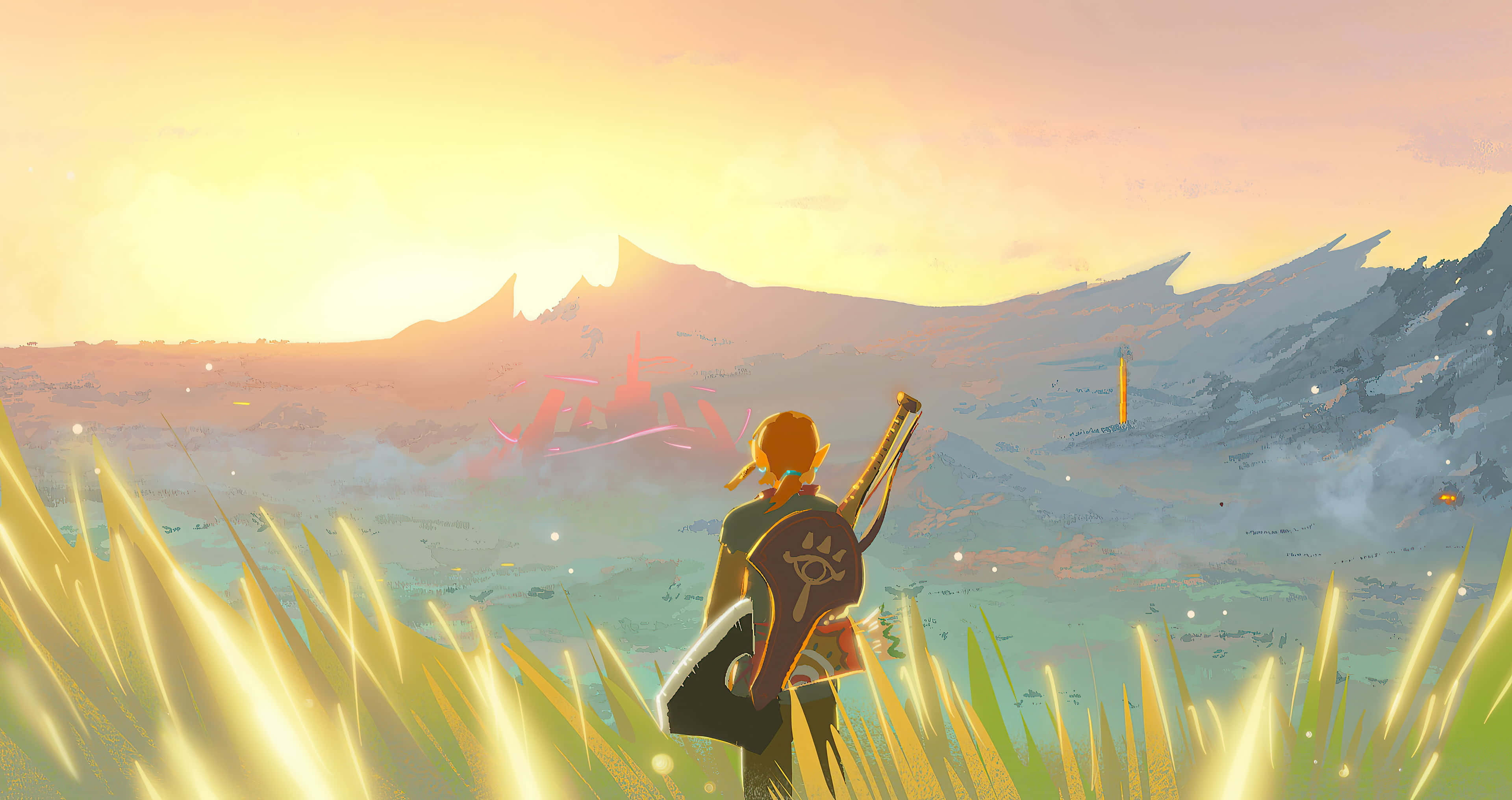Εξερευνήστε τον μυστικό κόσμο της Hyrule στο Legend Of Zelda Ταπετσαρία