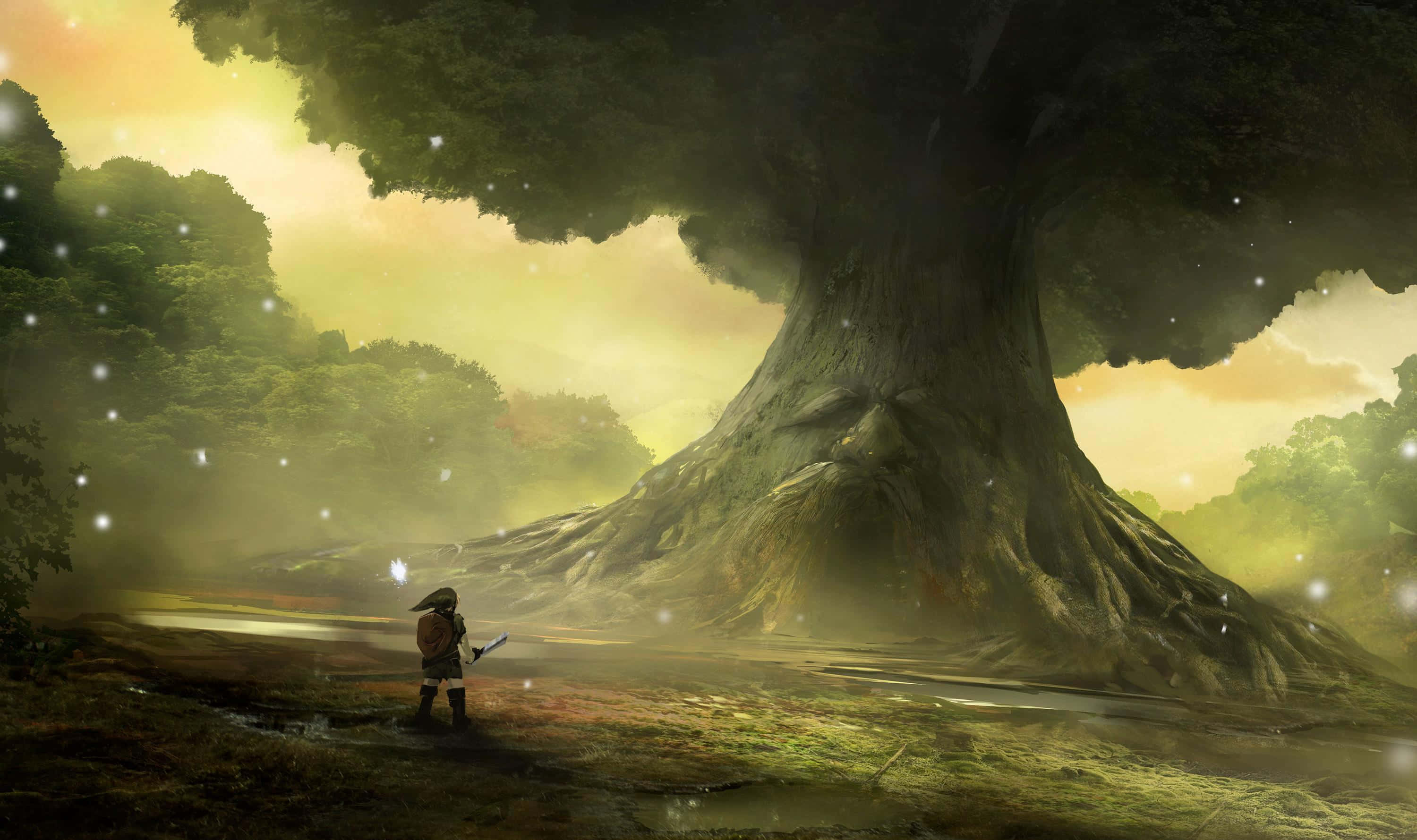 Εξερευνήστε τον κόσμο της Hyrule στην αναγνωρισμένη σειρά Legend Of Zelda. Ταπετσαρία