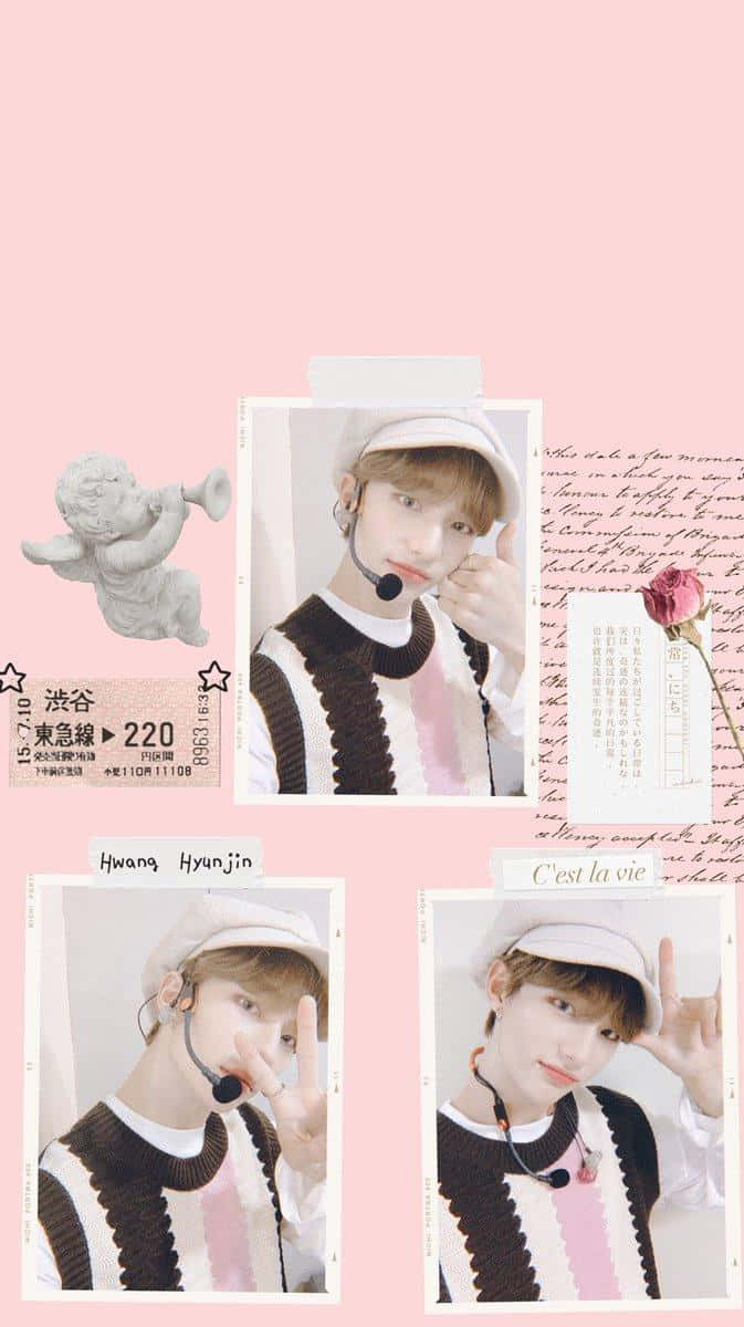 Νοτιοκορεάτης Τραγουδιστής Hyunjin από τους Stray Kids Ταπετσαρία