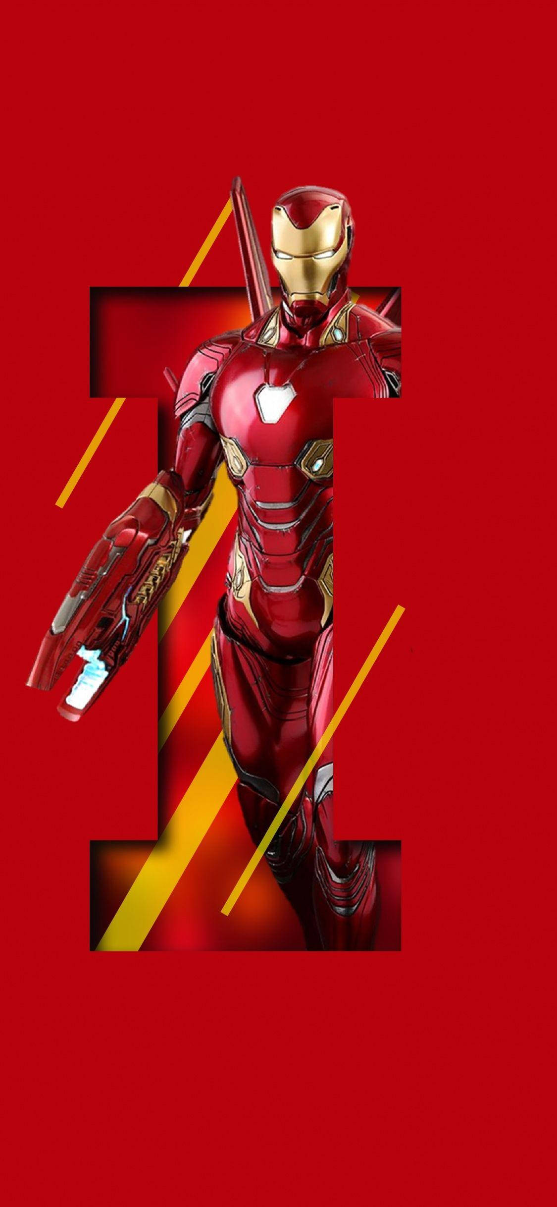 Γράμμα I Iron Man iPhone Ταπετσαρία