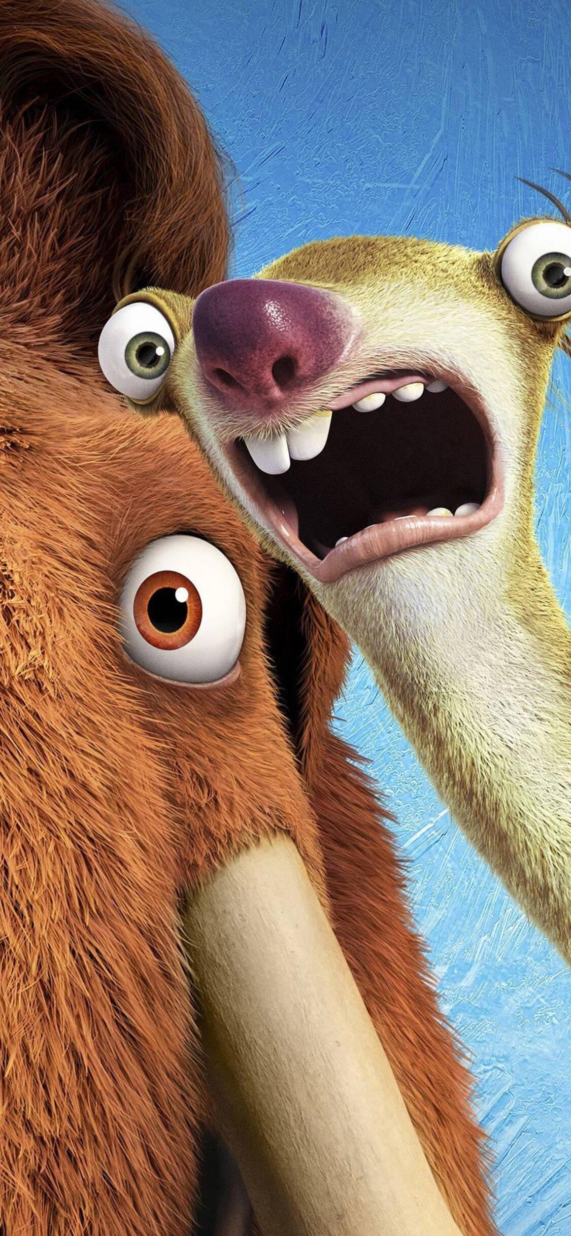 Ice Age Collision Course Manny And Sid Ταπετσαρία