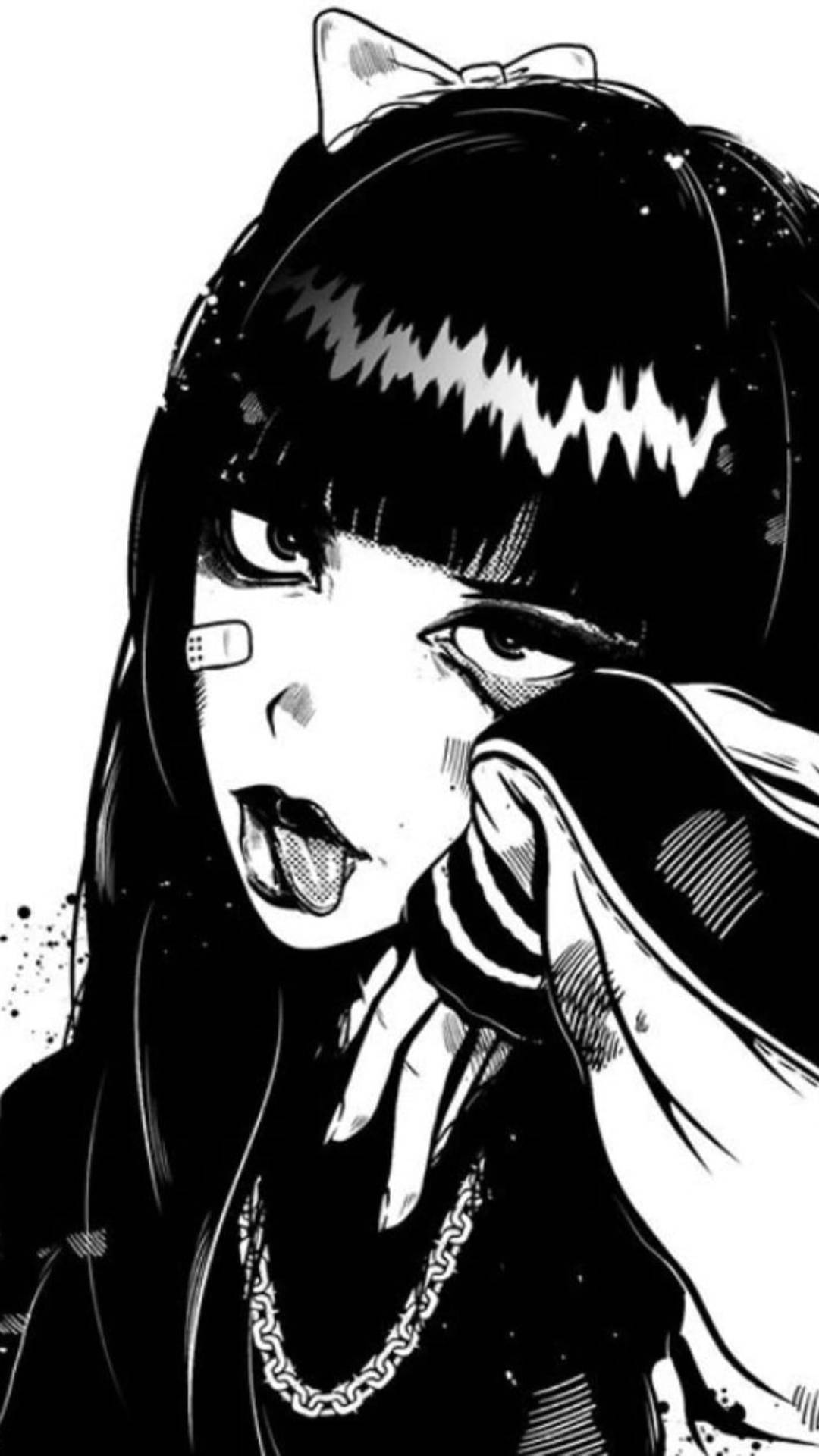 Προφίλ Instagram Anime Goth Girl Ταπετσαρία