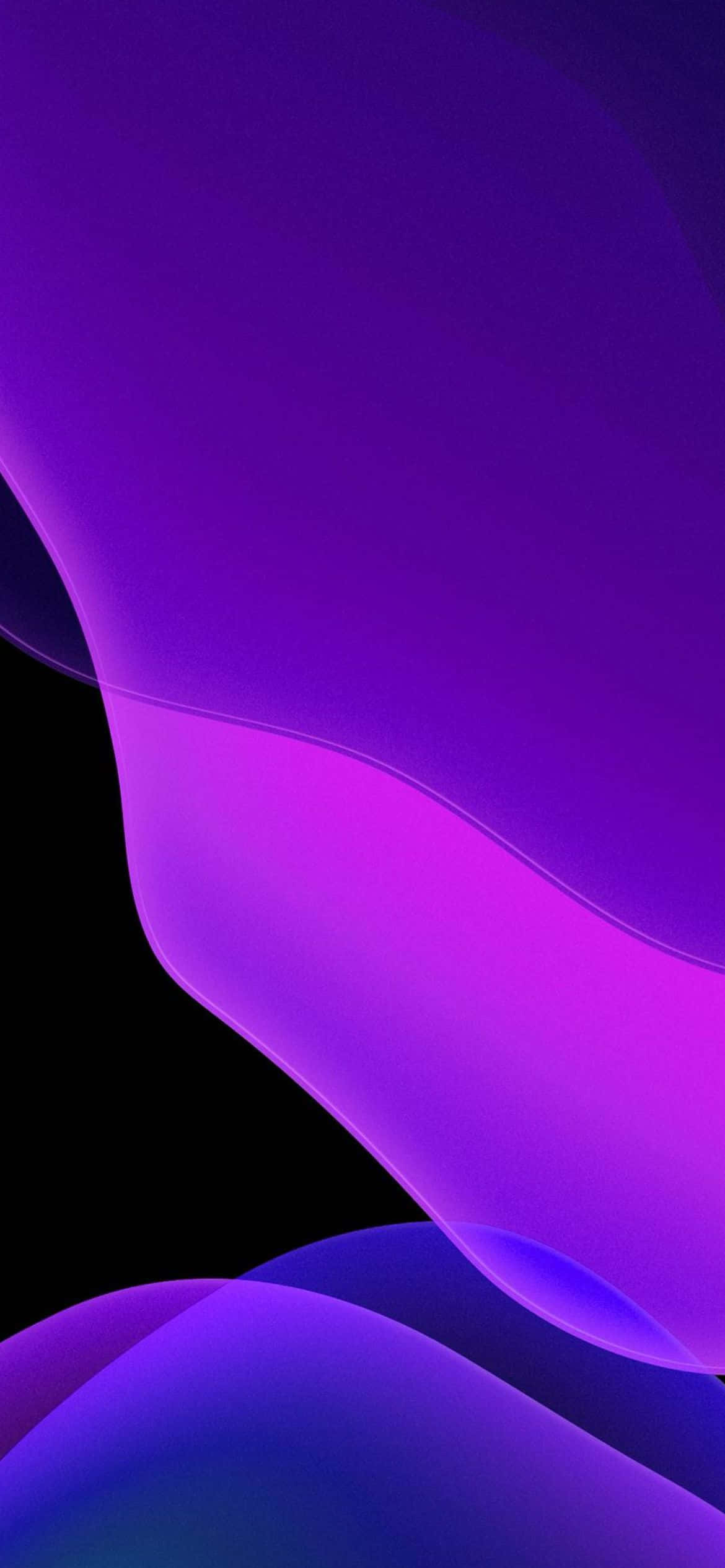 iOS 13 Αποχρώσεις του Μωβ Φόντο Ταπετσαρία