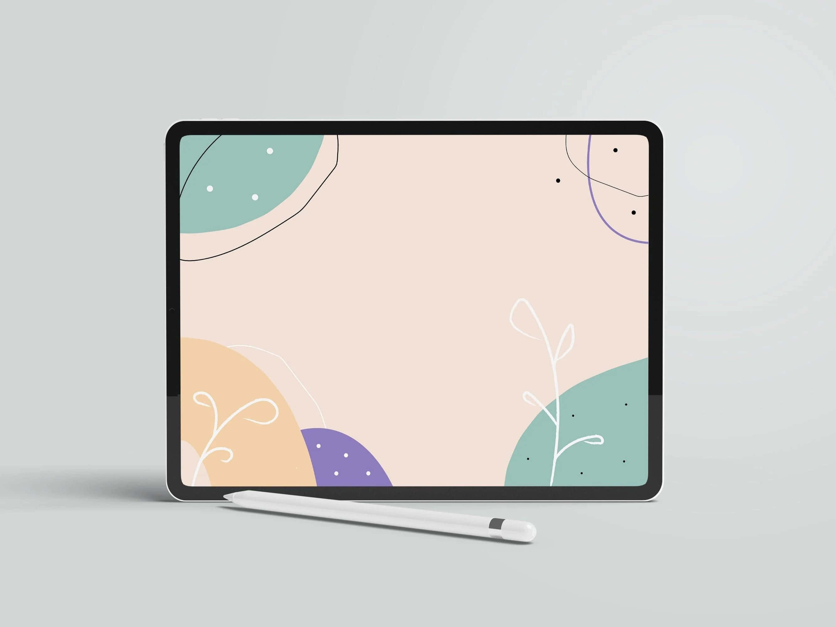 Κομψό και μοντέρνο αισθητικό iPad Ταπετσαρία