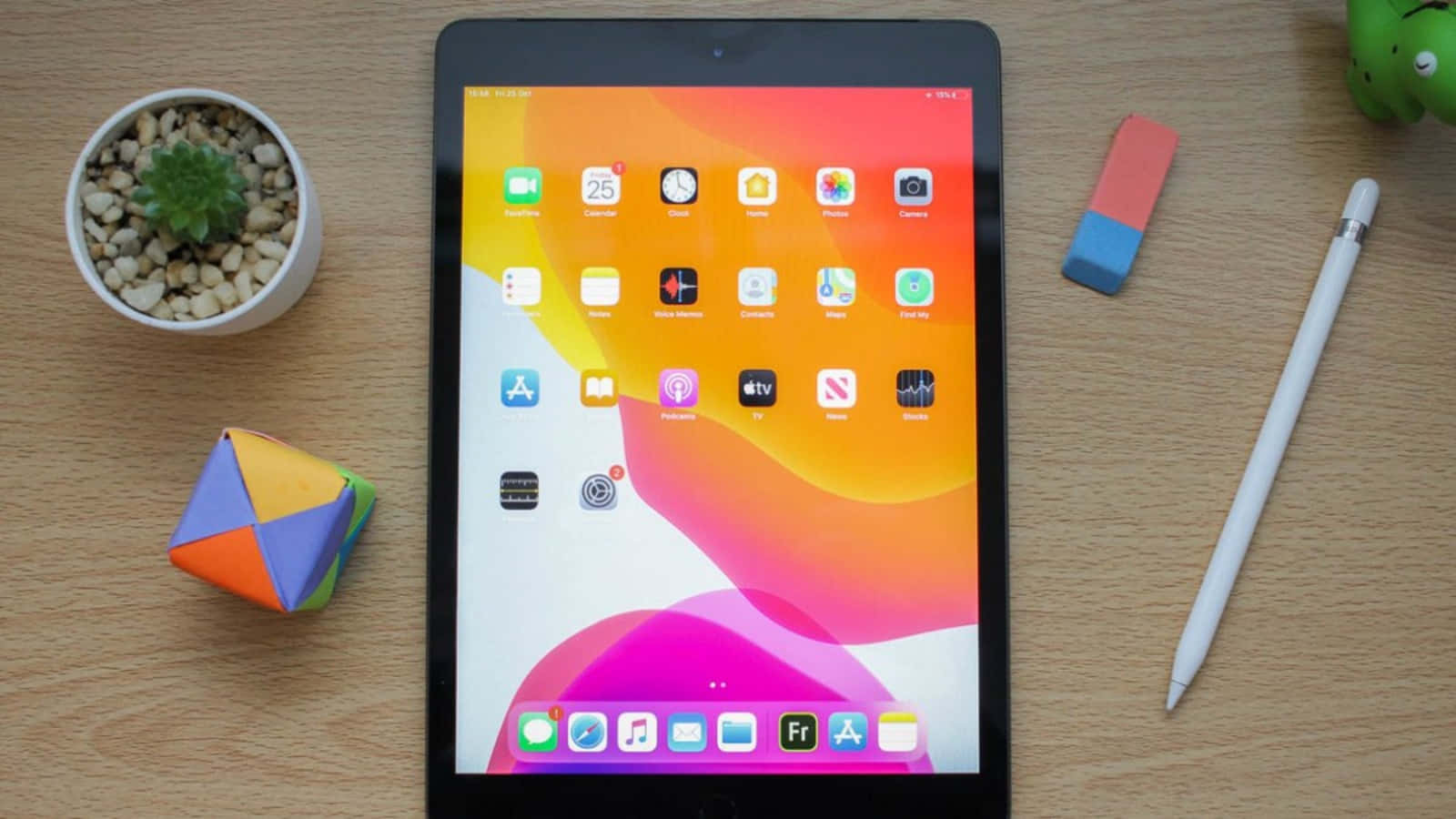 Φορητή δύναμη εκφρασμένη - η ισχύς ενός iPad Ταπετσαρία