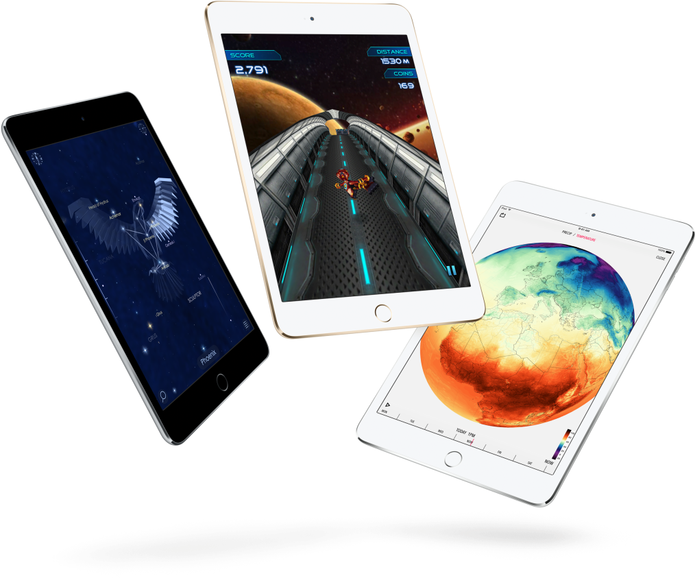 Μοντέλα iPad Pro με Εφαρμογές Ταπετσαρία