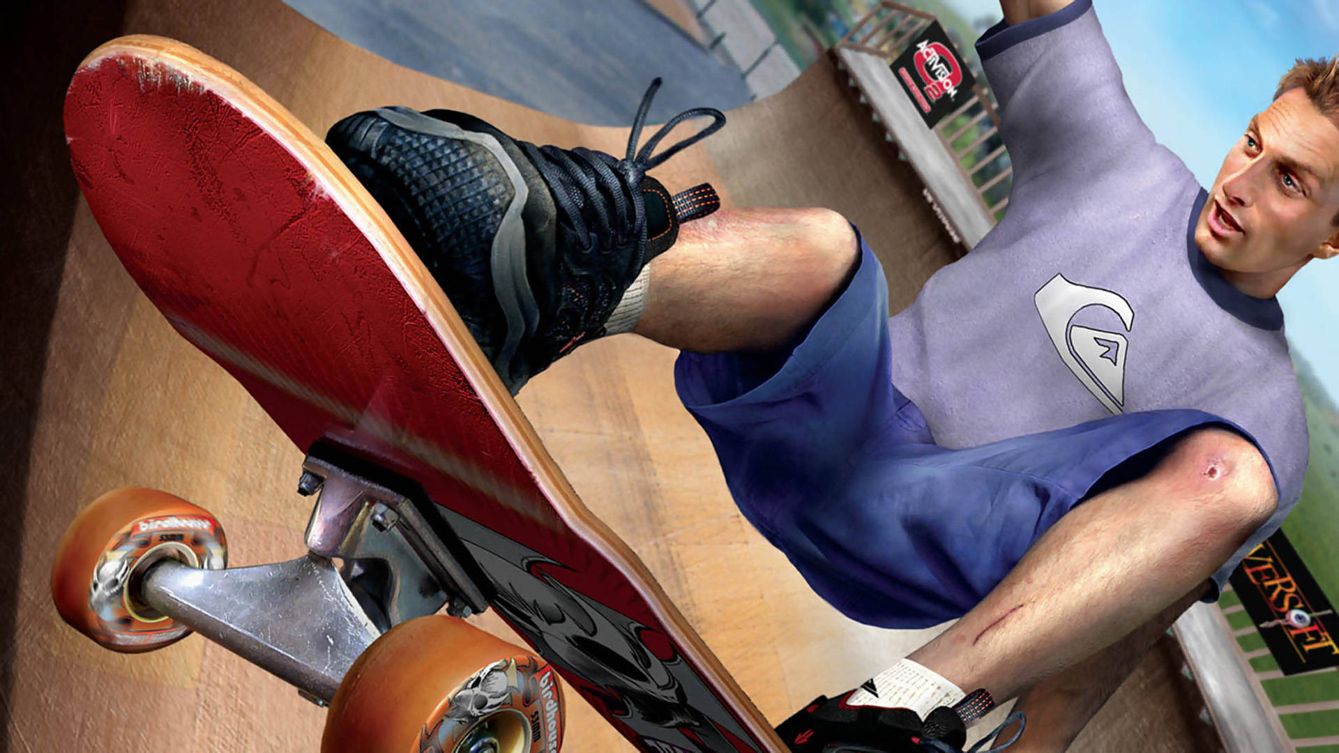 iPad Pro Tony Hawk Κοντινό Πλάνο Skate Ταπετσαρία
