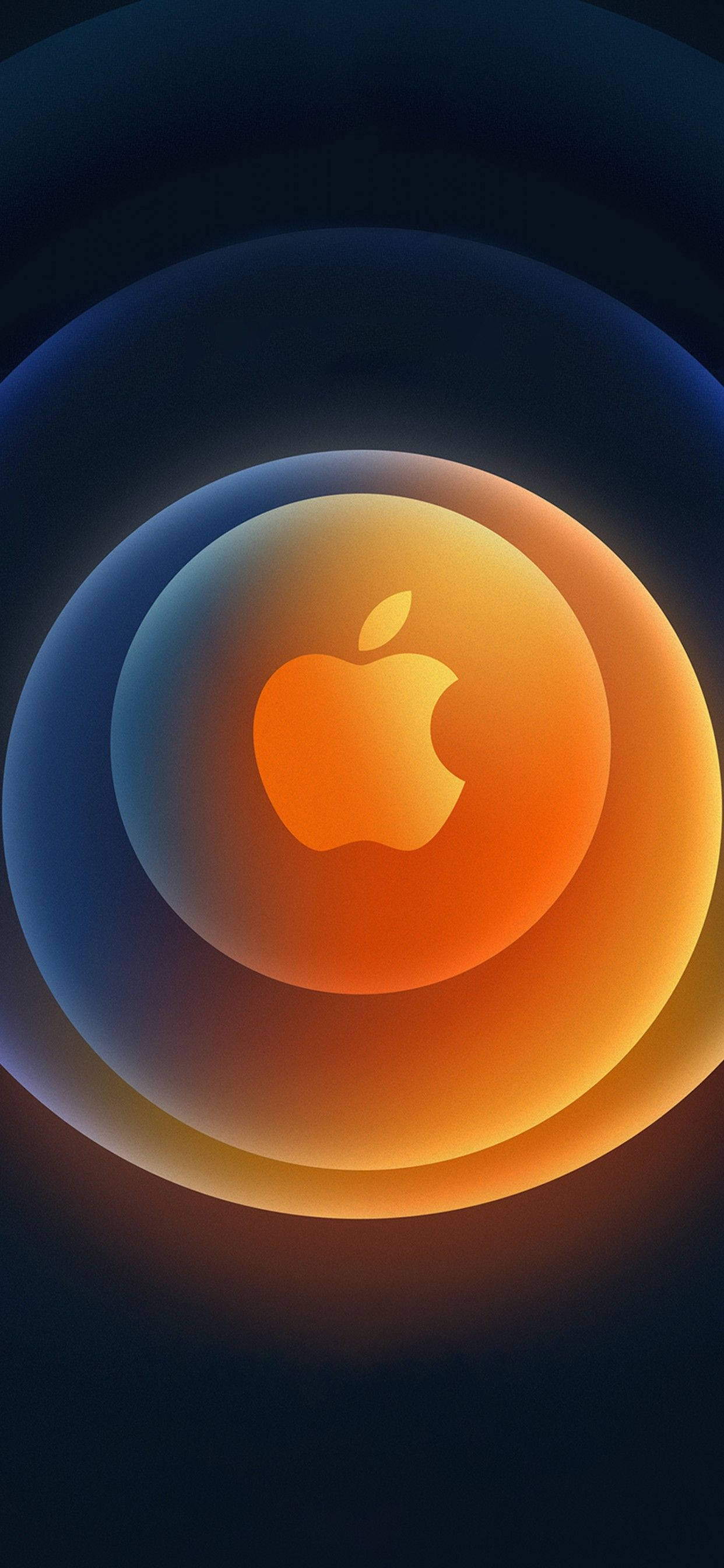 Χρυσό Λογότυπο iPhone 12 Pro Max Ταπετσαρία