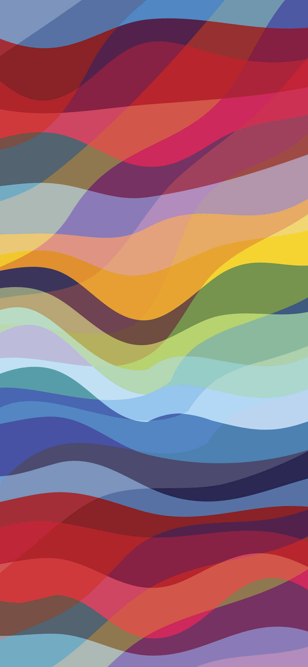 iPhone 12 Pro Max Gradient Waves Ταπετσαρία