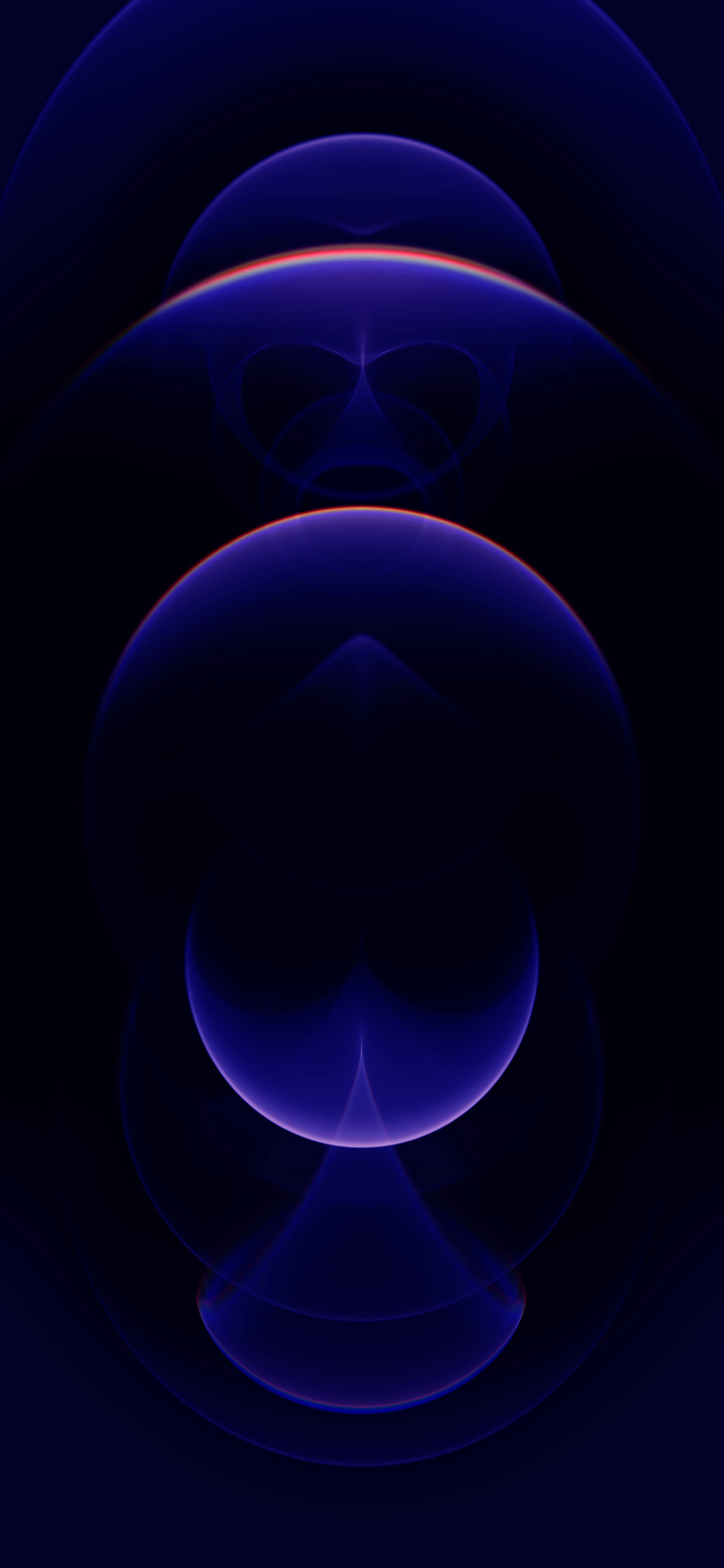 iPhone 12 Pro Μωβ Φως Ταπετσαρία