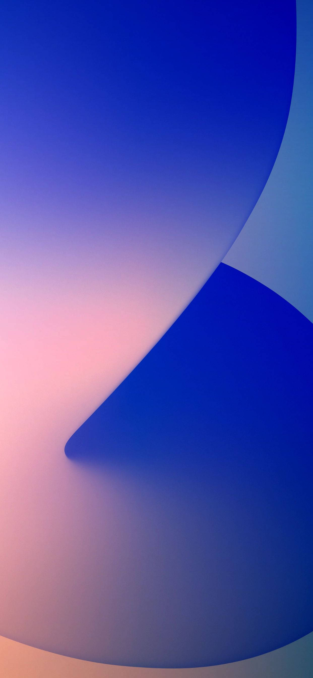iPhone 14 Μπλε Διαβάθμιση Χρώματος Ταπετσαρία