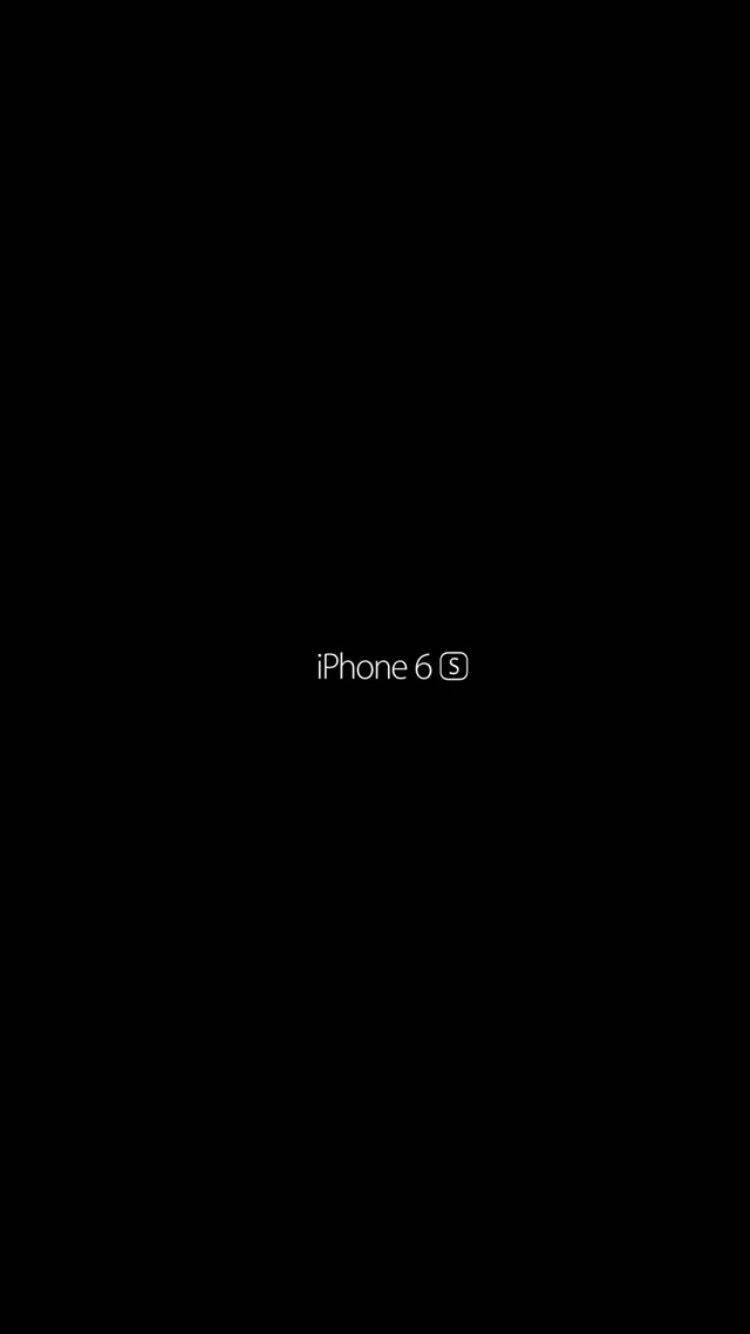 iPhone 6s Basic Black Ταπετσαρία