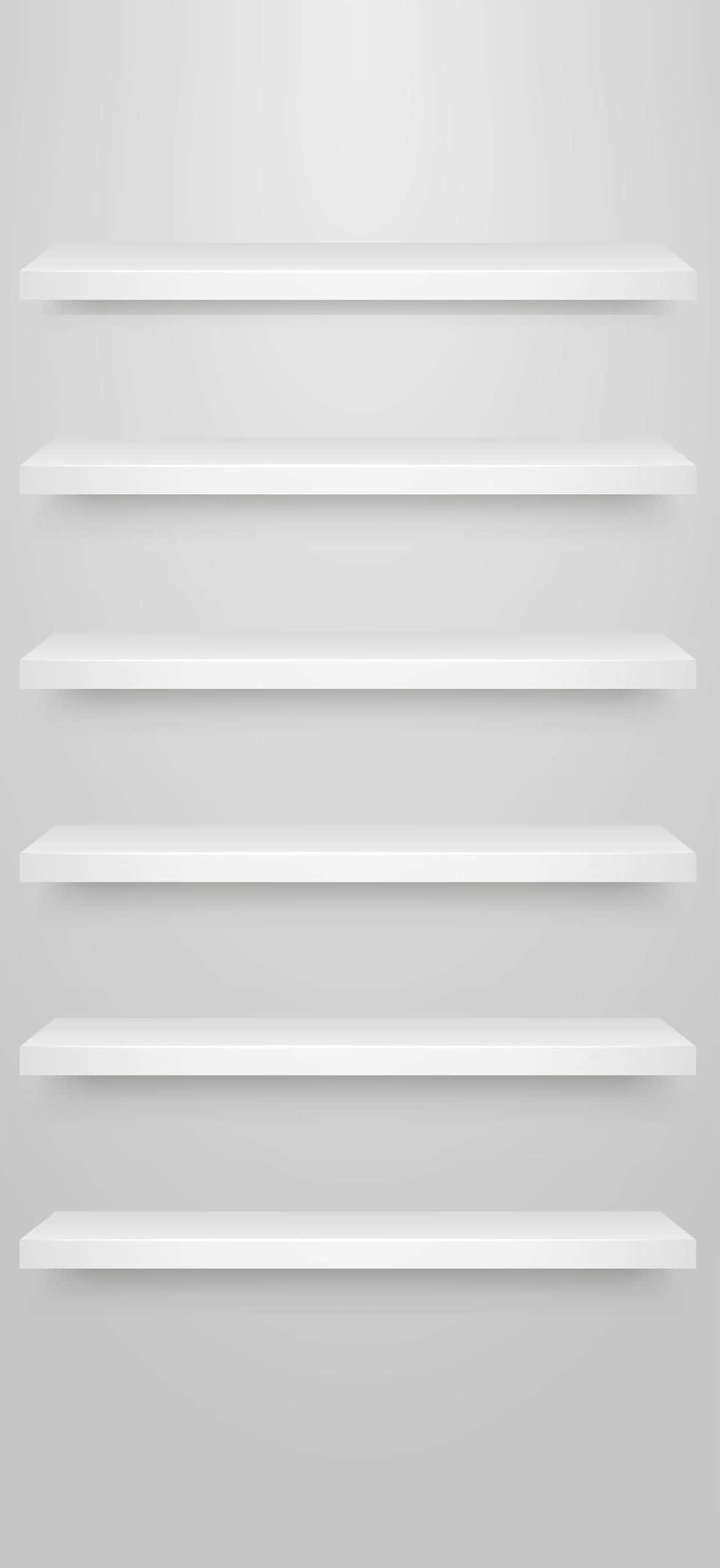 iPhone Λευκά Ράφια Ταπετσαρία