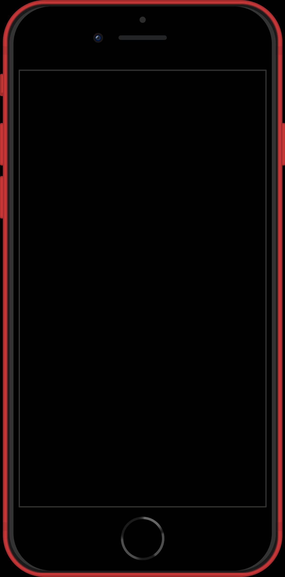 iPhone 8 Κόκκινο Μπροστά Ταπετσαρία